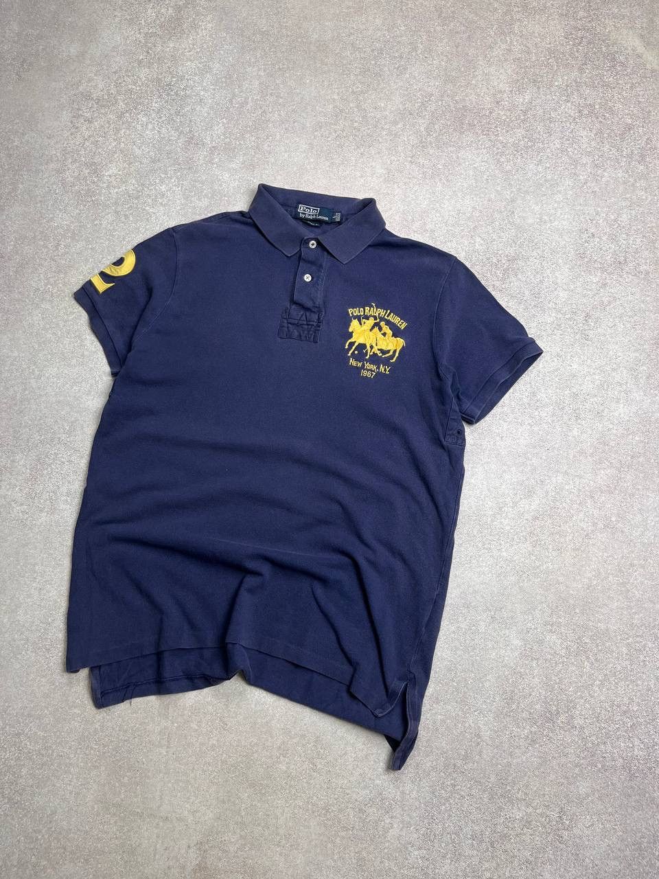 Polo Ralph Lauren VINTAGE POLO RALPH LAUREN BLUE CHIEF KEEF STYLE SHIRT Y2K L Size US L / EU 52-54 / 3 - 2 Thumbnail