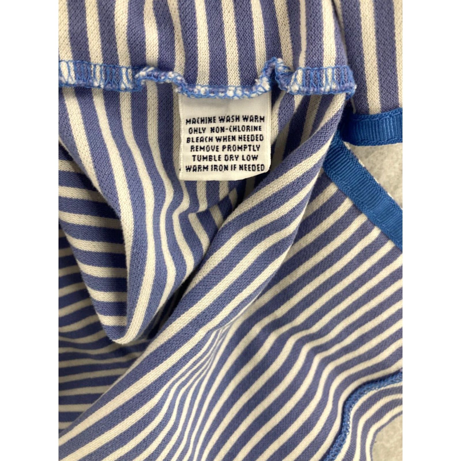 Ralph Lauren Polo Golf Shirt Mens Large Blue Striped Short Sleeve Embroidered Activewear Size US L / EU 52-54 / 3 - 6 Thumbnail