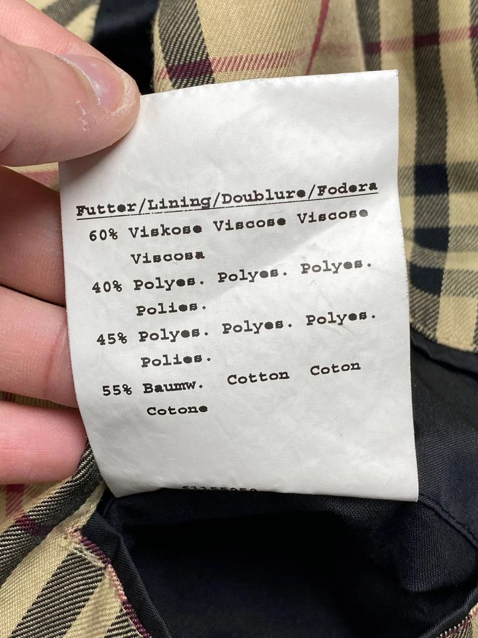 Burberry Vintage Burberry Trench Coat Jacket Nova Check Men Size US XL / EU 56 / 4 - 14 Thumbnail