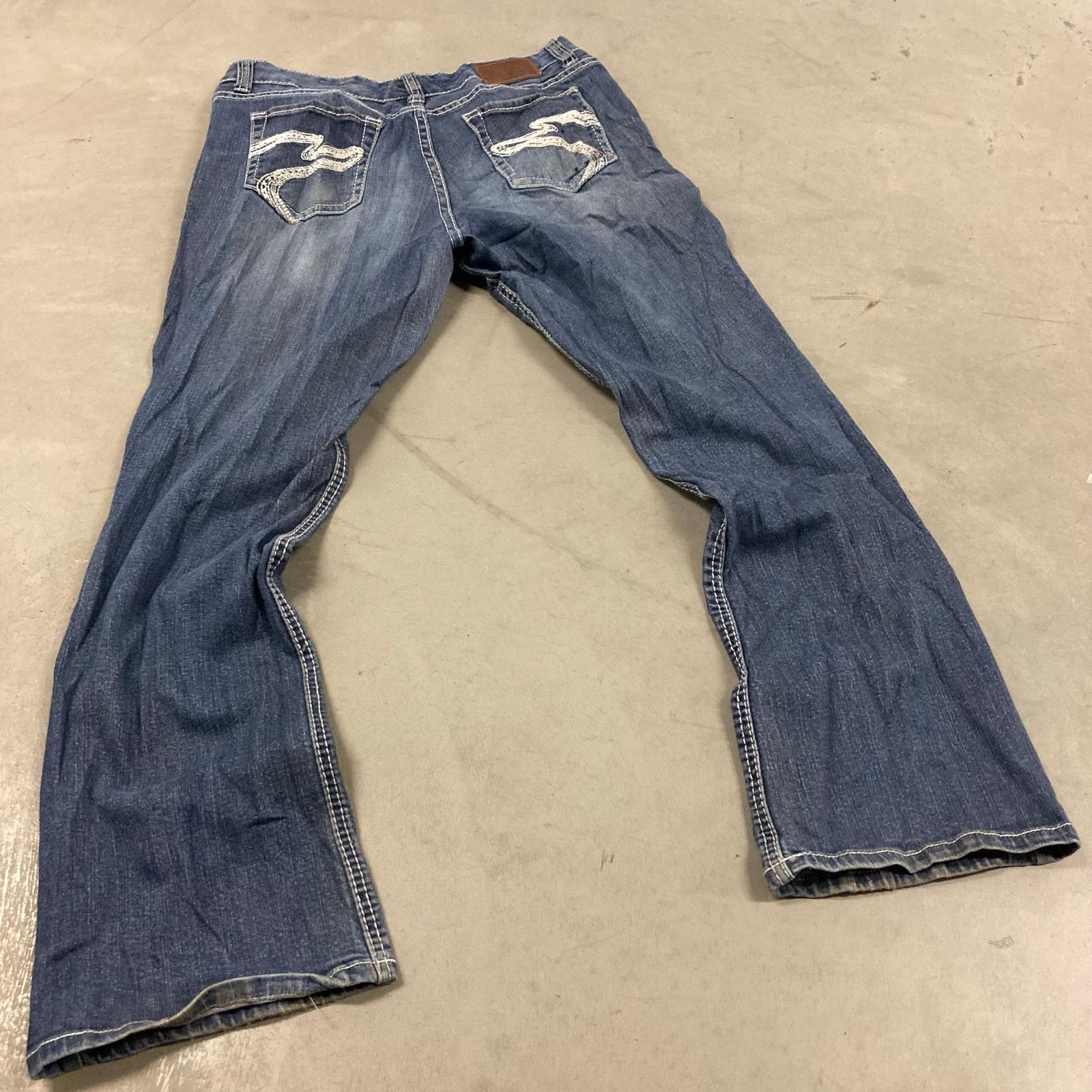 Vintage y2k low rise bootcut Jeans 31x29 Size US 31 - 2 Thumbnail