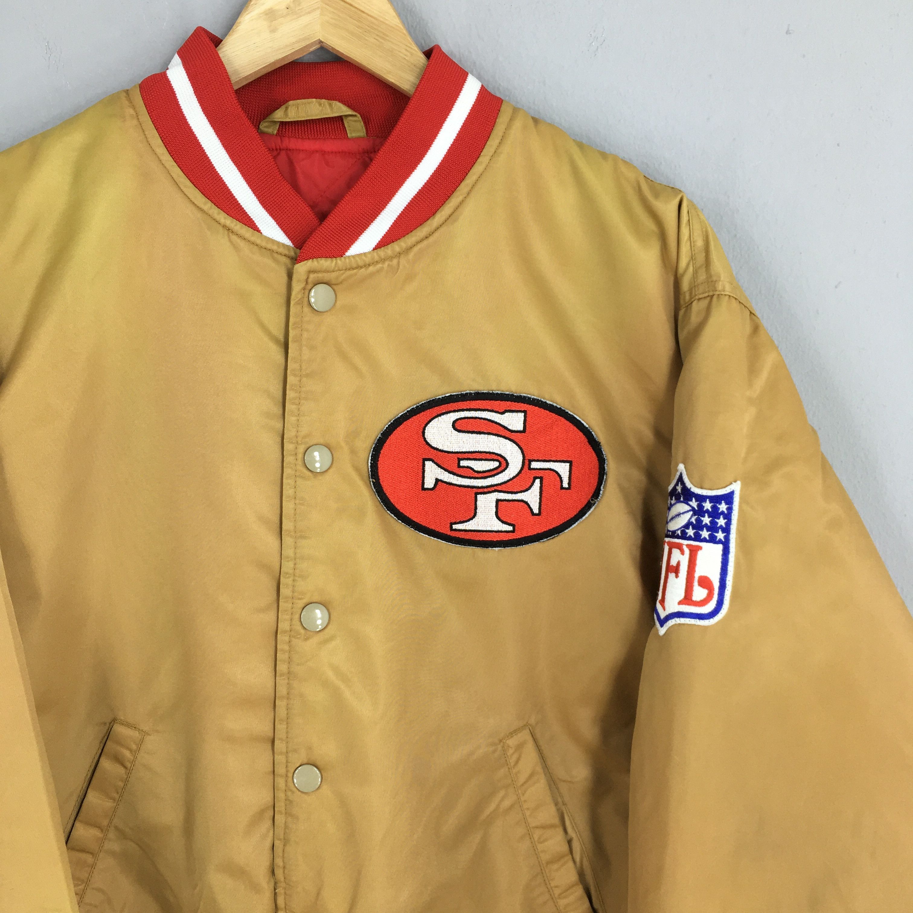 NFL Vintage San Francisco 49ers NFL Satin Jacket Medium Size US M / EU 48-50 / 2 - 4 Thumbnail