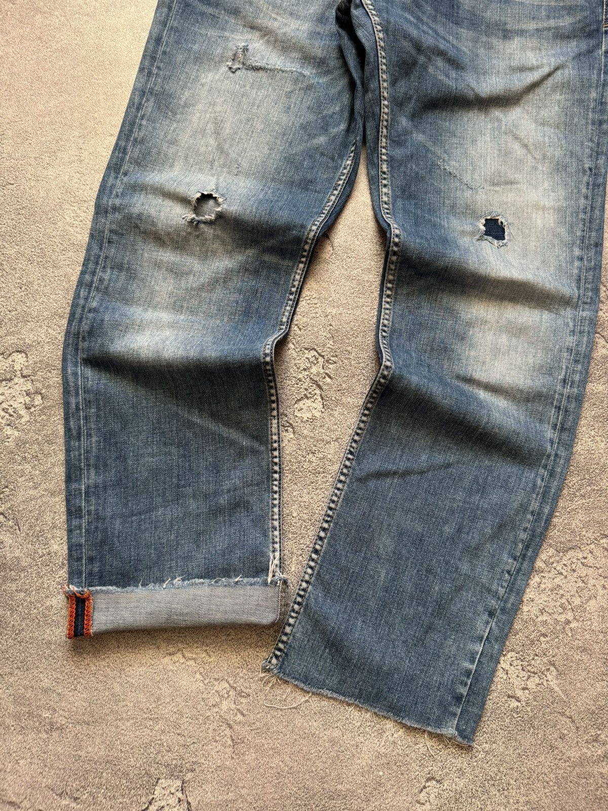 Diesel × Diesel Black Gold Diesel 34/30 denim pant trouser Jean chino distressed y2k Size US 34 / EU 50 - 2 Thumbnail