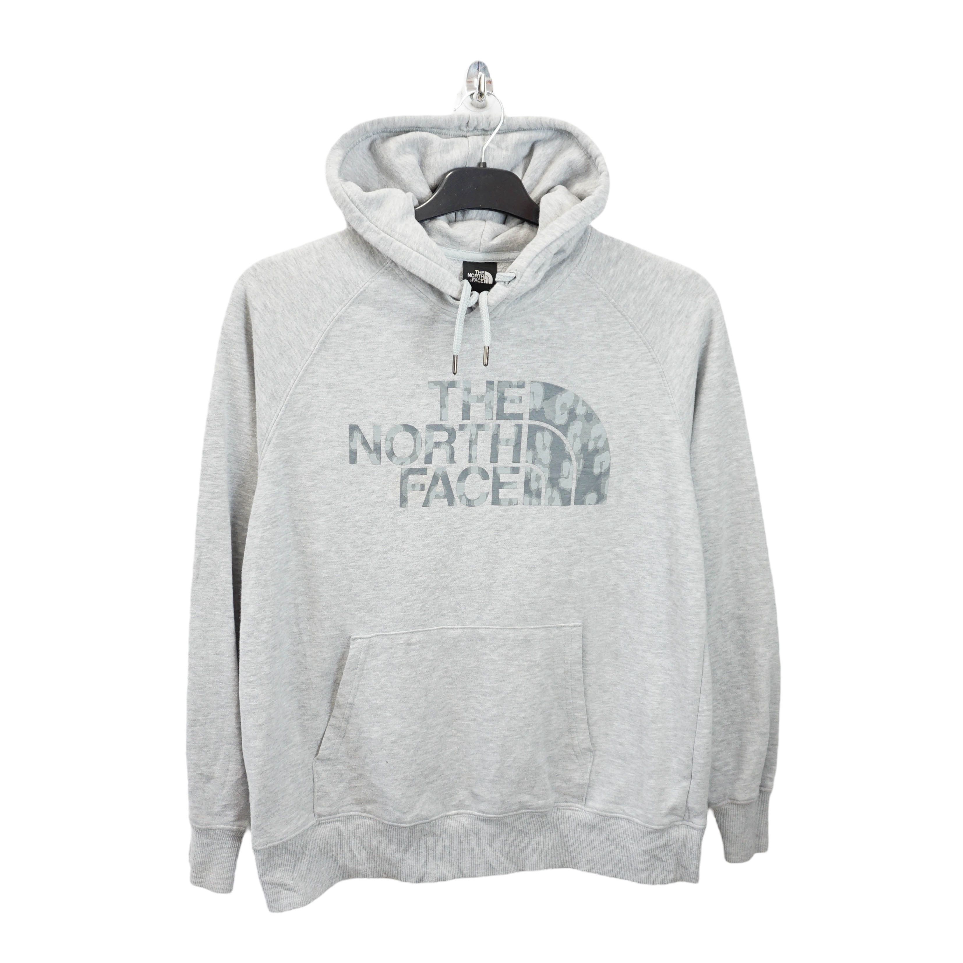 The North Face Essential Big Logo Gray Hoodie Size M / US 6-8 / IT 42-44 - 1 Thumbnail