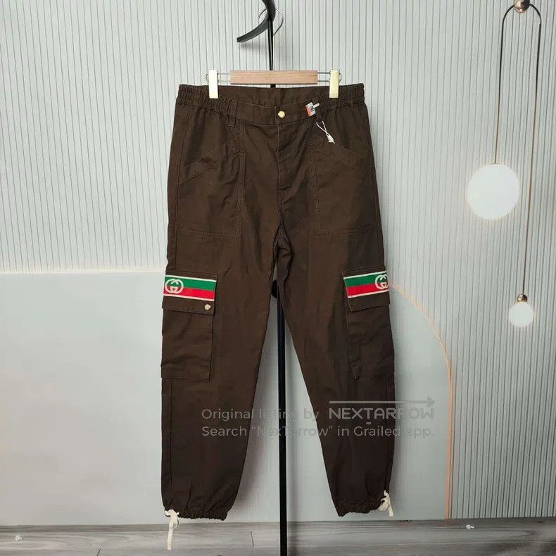 Gucci gucci Brown trousers Size US 34 / EU 50 - 1 Thumbnail