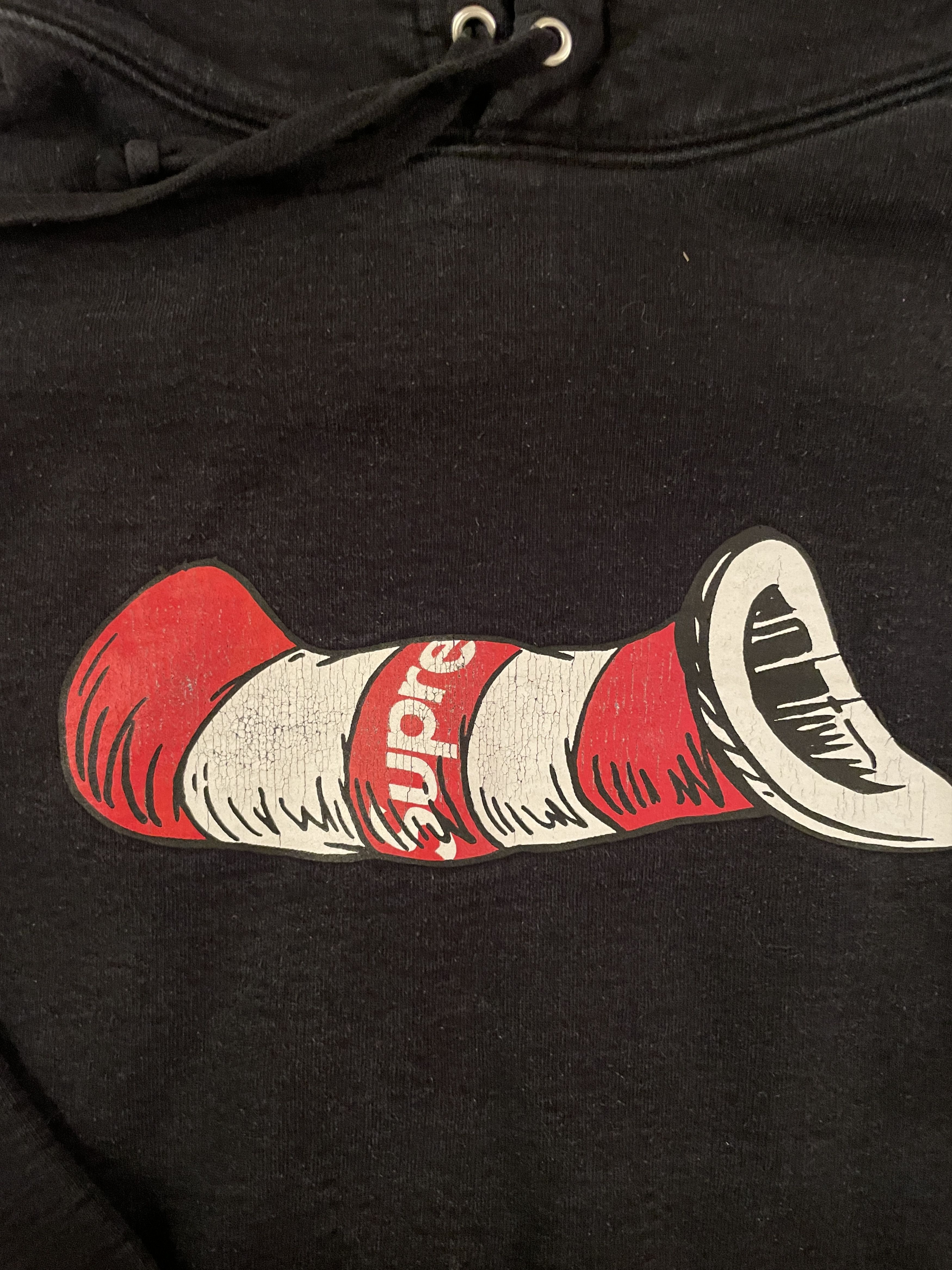 Supreme Supreme Cat in the Hat Hooded Sweatshirt Size US M / EU 48-50 / 2 - 3 Thumbnail