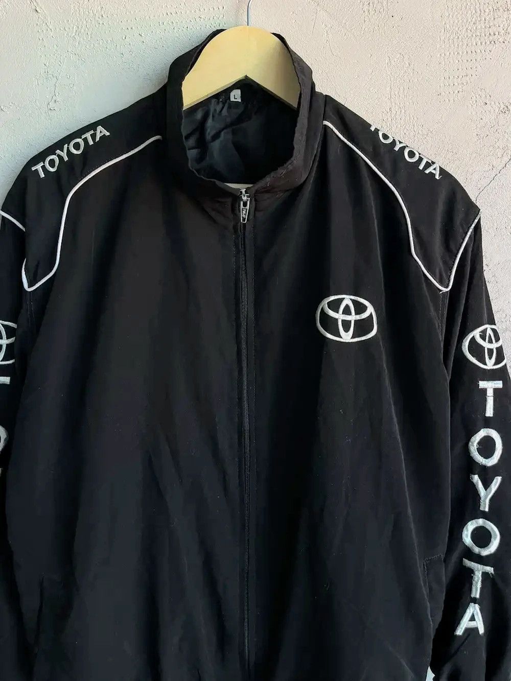 Vintage 🔥💸 Toyota Racing y2k Retro Bomber Jacket Vintage Streetwea Size US L / EU 52-54 / 3 - 4 Thumbnail