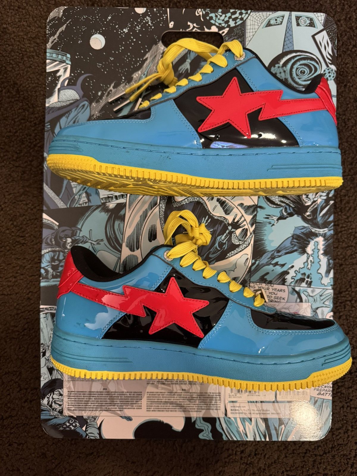 Bape × Marvel Comics BAPE X MARVEL DR STRANGE BAPESTA Size US 8 / EU 41 - 2 Thumbnail