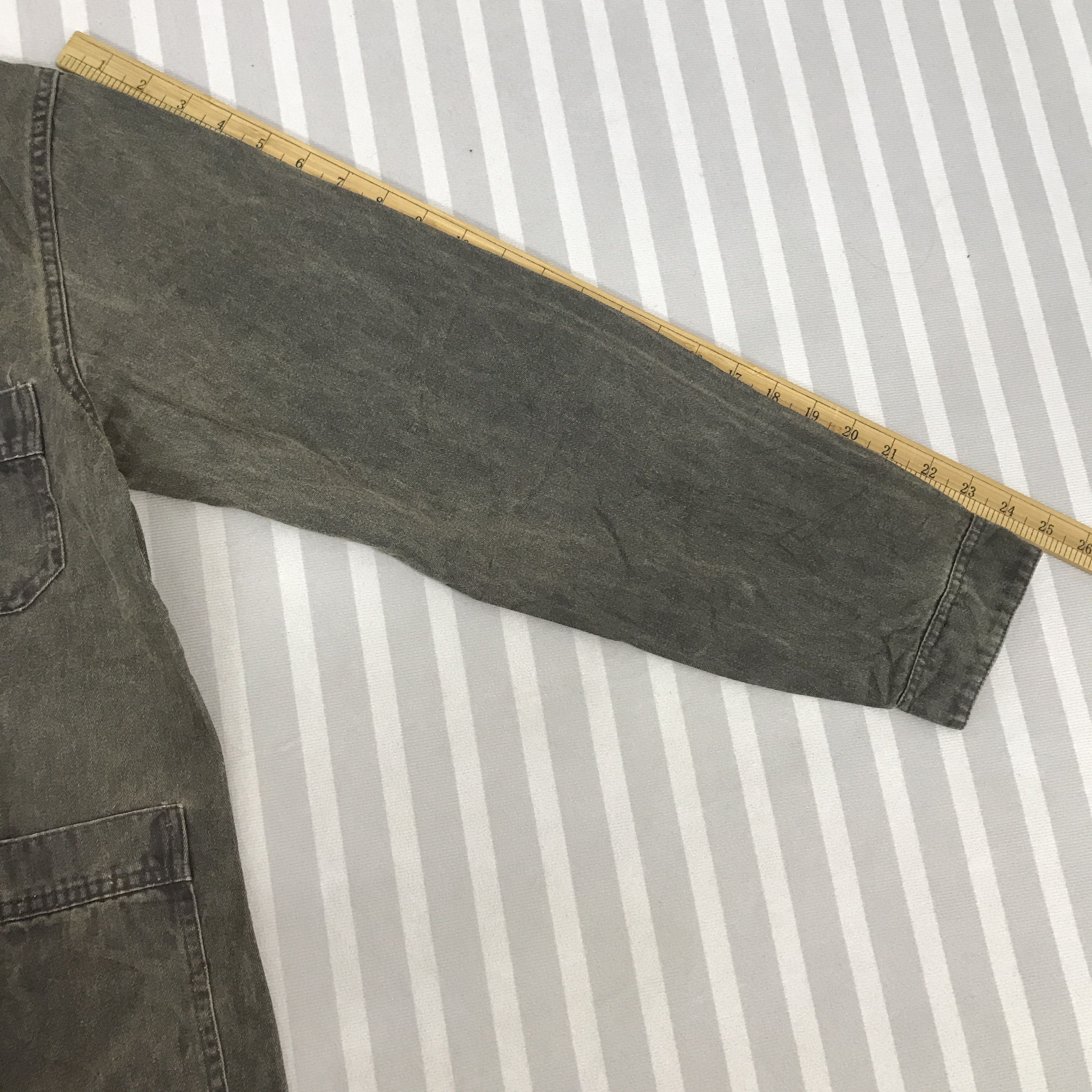 Danton × Vintage Vintage Danton Black faded Button Jacket Size US L / EU 52-54 / 3 - 6 Thumbnail