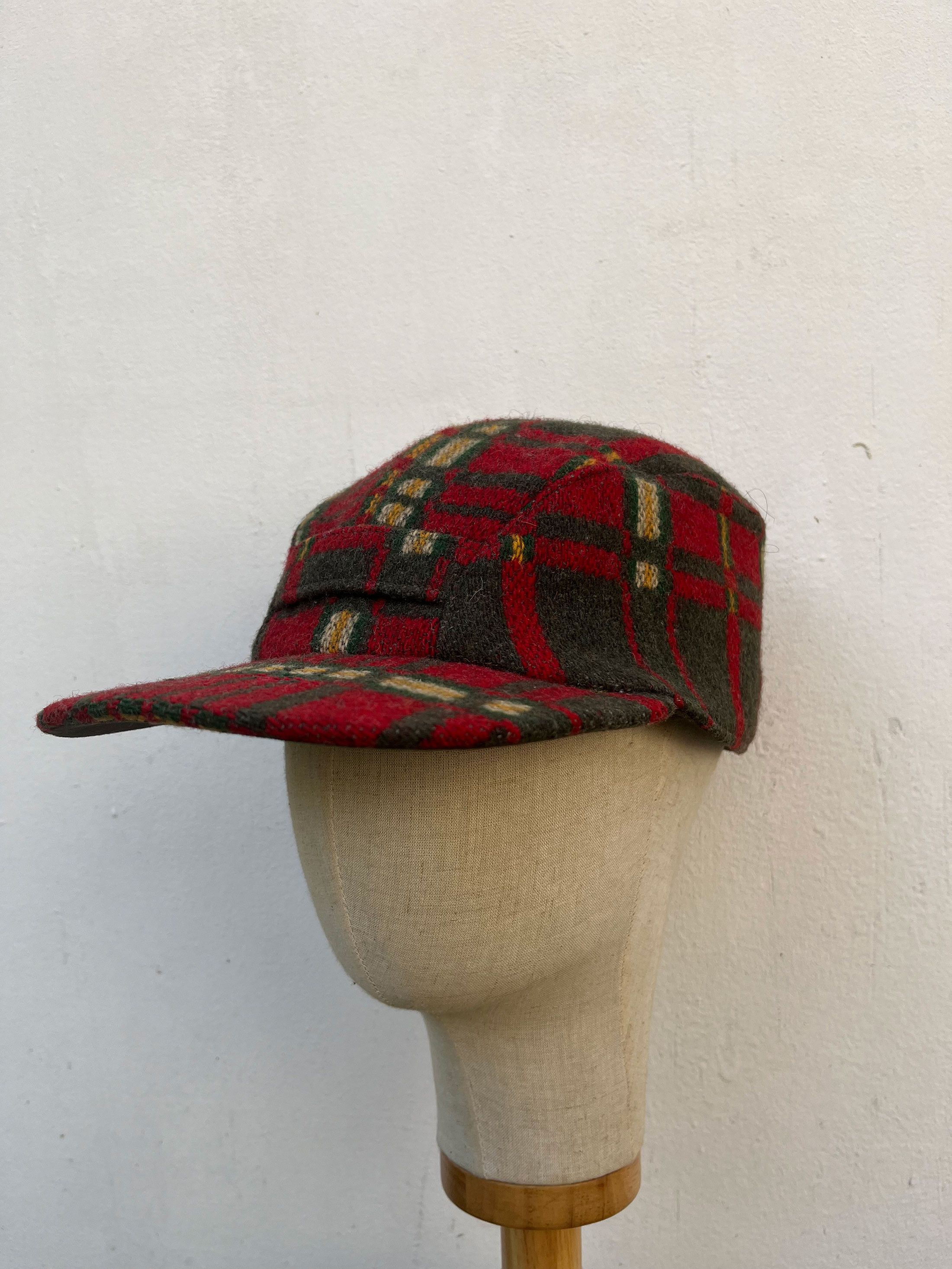 Vintage RRL Mackinaw Fitted Hat Polo Ralph Lauren