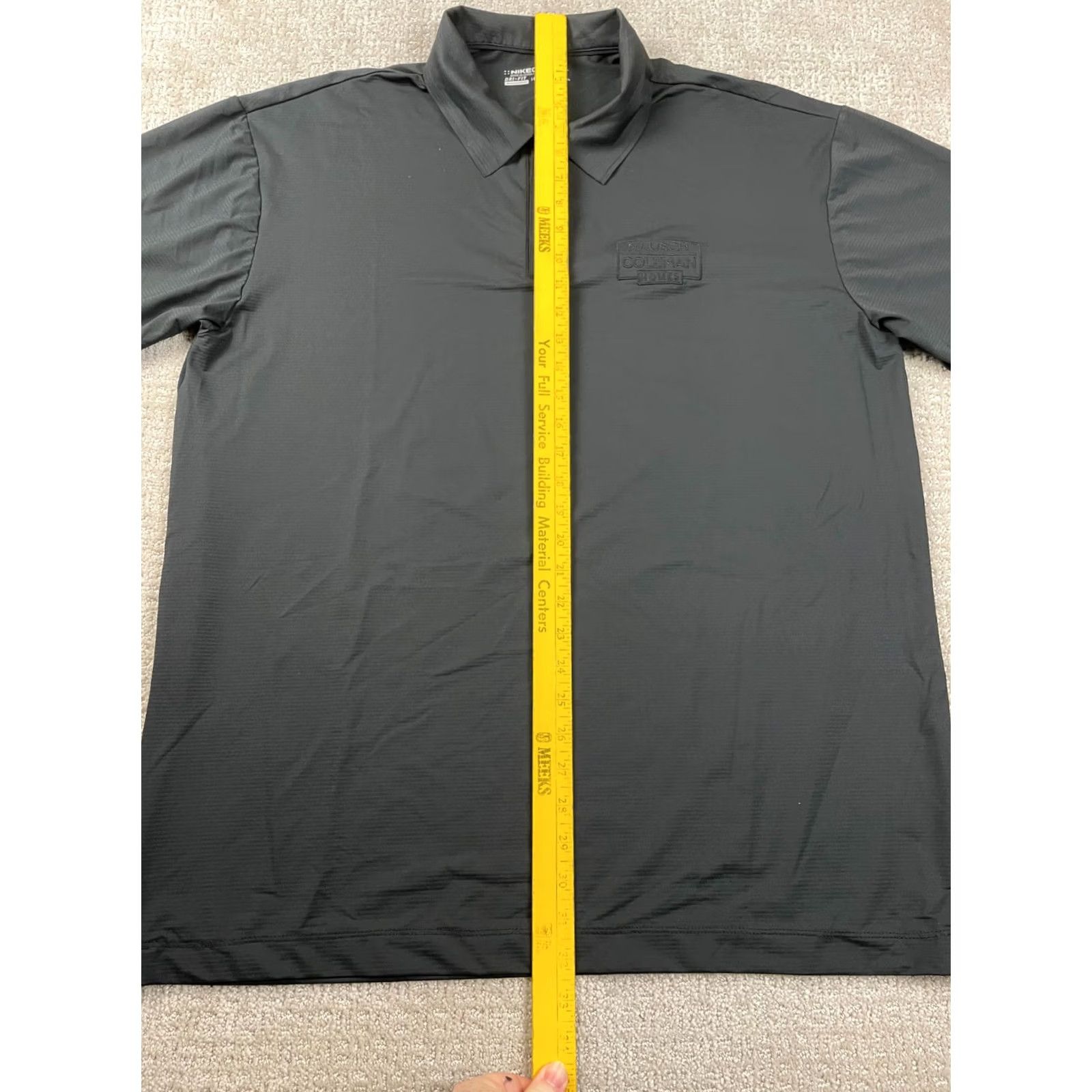 Nike Nike Golf Polo Shirt Mens XL Black Dri-FIT Stretch Short Sleeve Polo Shirt Mens XL Black Nike Dri-FIT Stretch Short Sleeve Golf Polo Size US XL / EU 56 / 4 - 2 Thumbnail