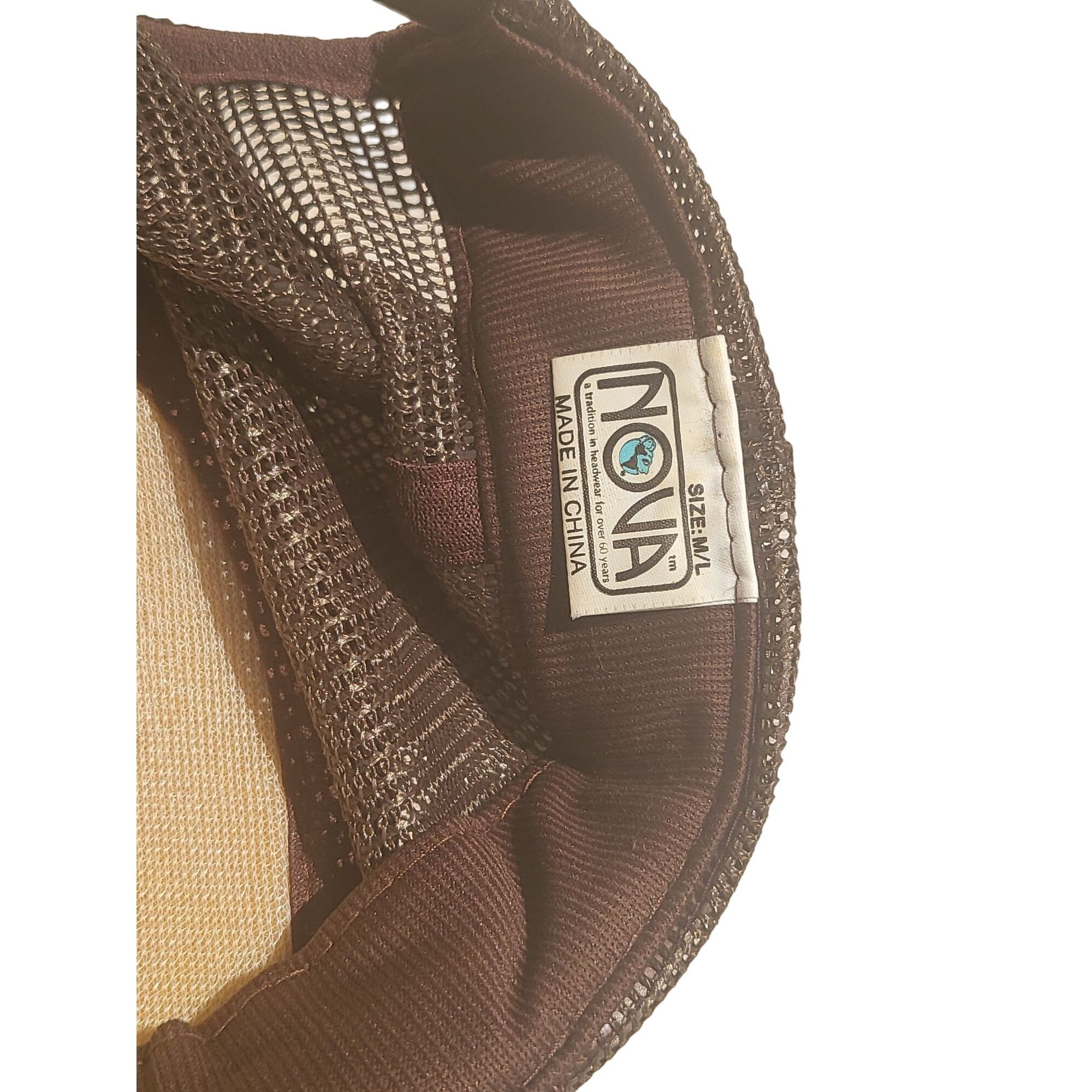 Vintage Vintage Nova Trucker Hat Men Sz L Chesapeake Sheriffs Office Size ONE SIZE - 5 Thumbnail