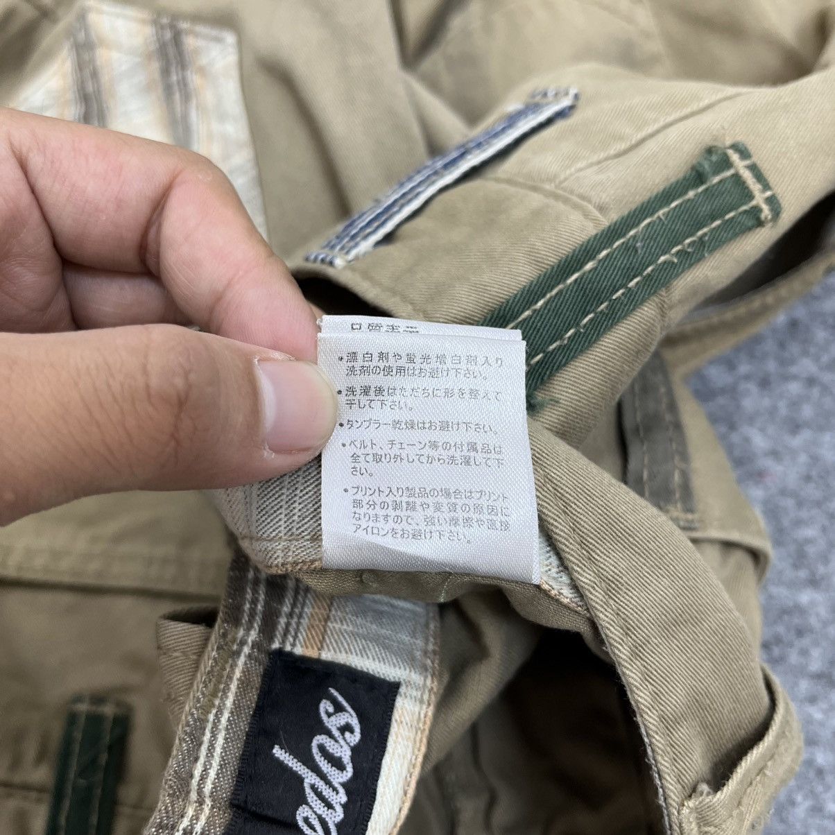 Le Grande Bleu (L.G.B.) Double Layer Cargo Pants – Barcedos Japan Utility Size US 32 / EU 48 - 12 Thumbnail