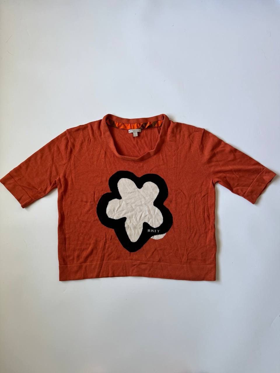 Burberry Genuine Burberry Women Top Size Small Orange Size S / US 4 / IT 40 - 1 Thumbnail