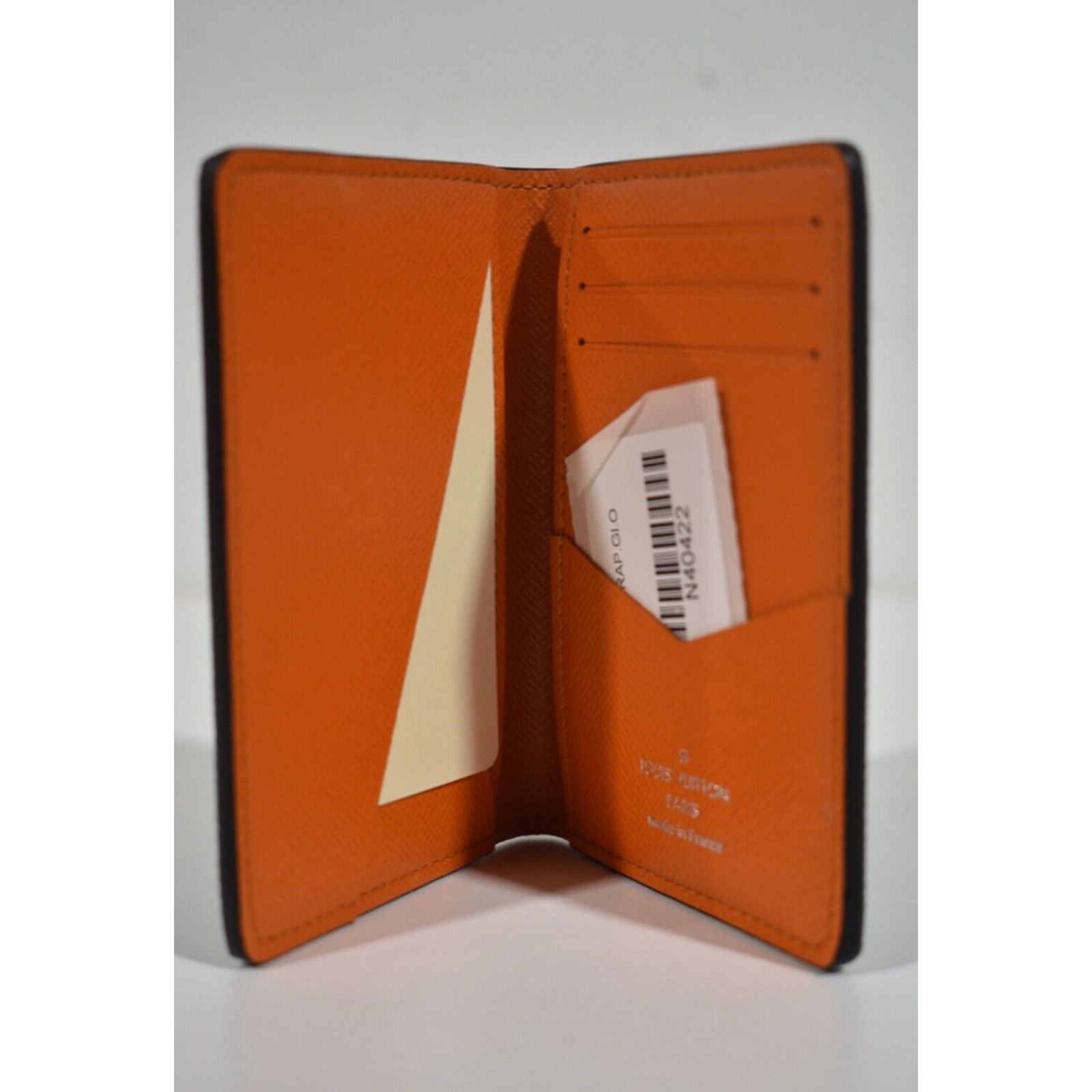 Louis Vuitton Louis Vuitton Orange Monogram Logo Pocket Organizer Wallet Size ONE SIZE - 5 Thumbnail