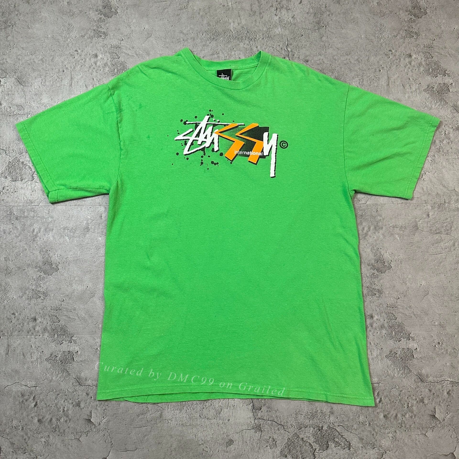 Vintage Vintage Stussy 90s USA Made Tee Size US M / EU 48-50 / 2 - 1 Thumbnail