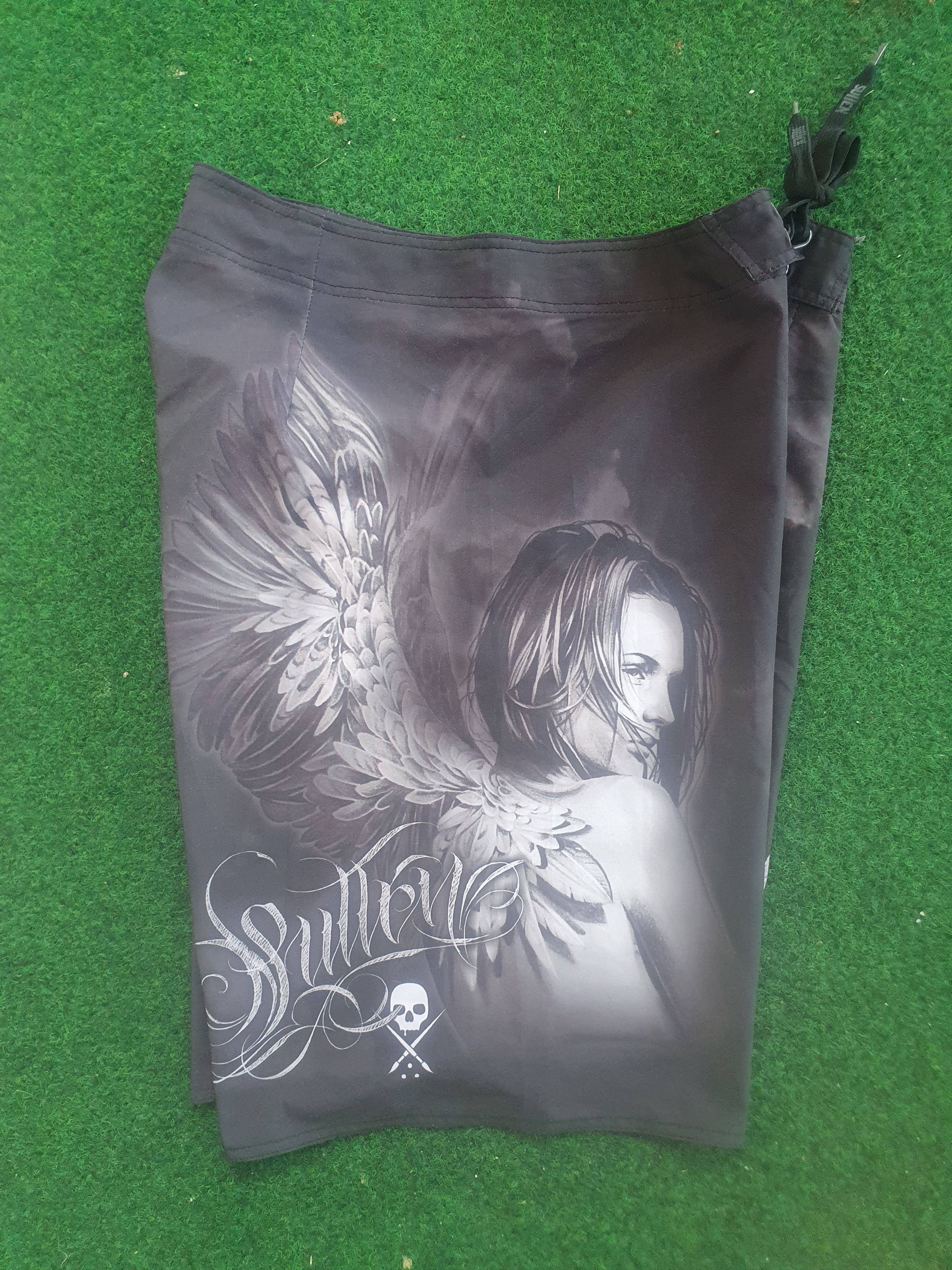 Other Sullen Art Collective Tattoo Graphic Board Shorts sz 36 Size US 36 / EU 52 - 3 Thumbnail