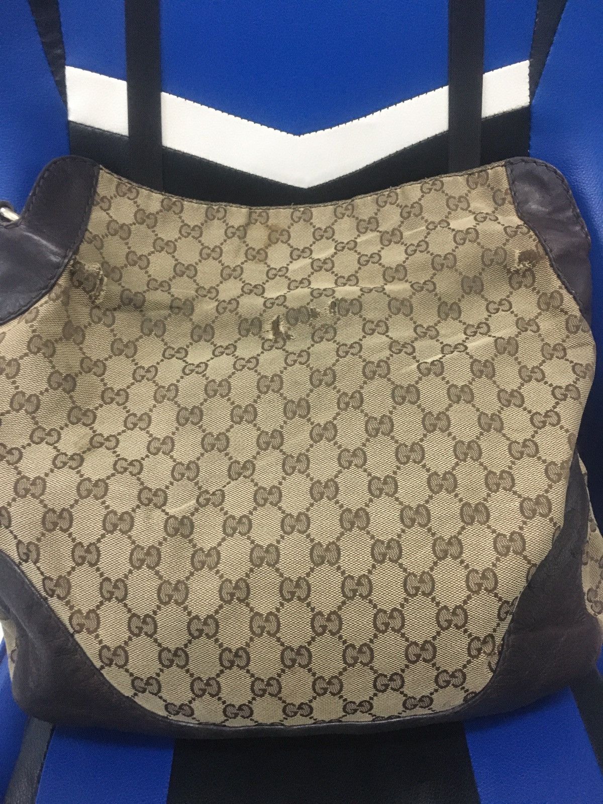Gucci Gucci Monogram Charlotte Hobo Bag Size ONE SIZE - 8 Thumbnail
