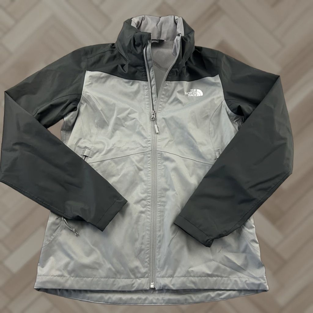 The North Face The North Face DryVent Hooded Full Zip Jacket Women's S Gray Size S / US 4 / IT 40 - 1 Thumbnail