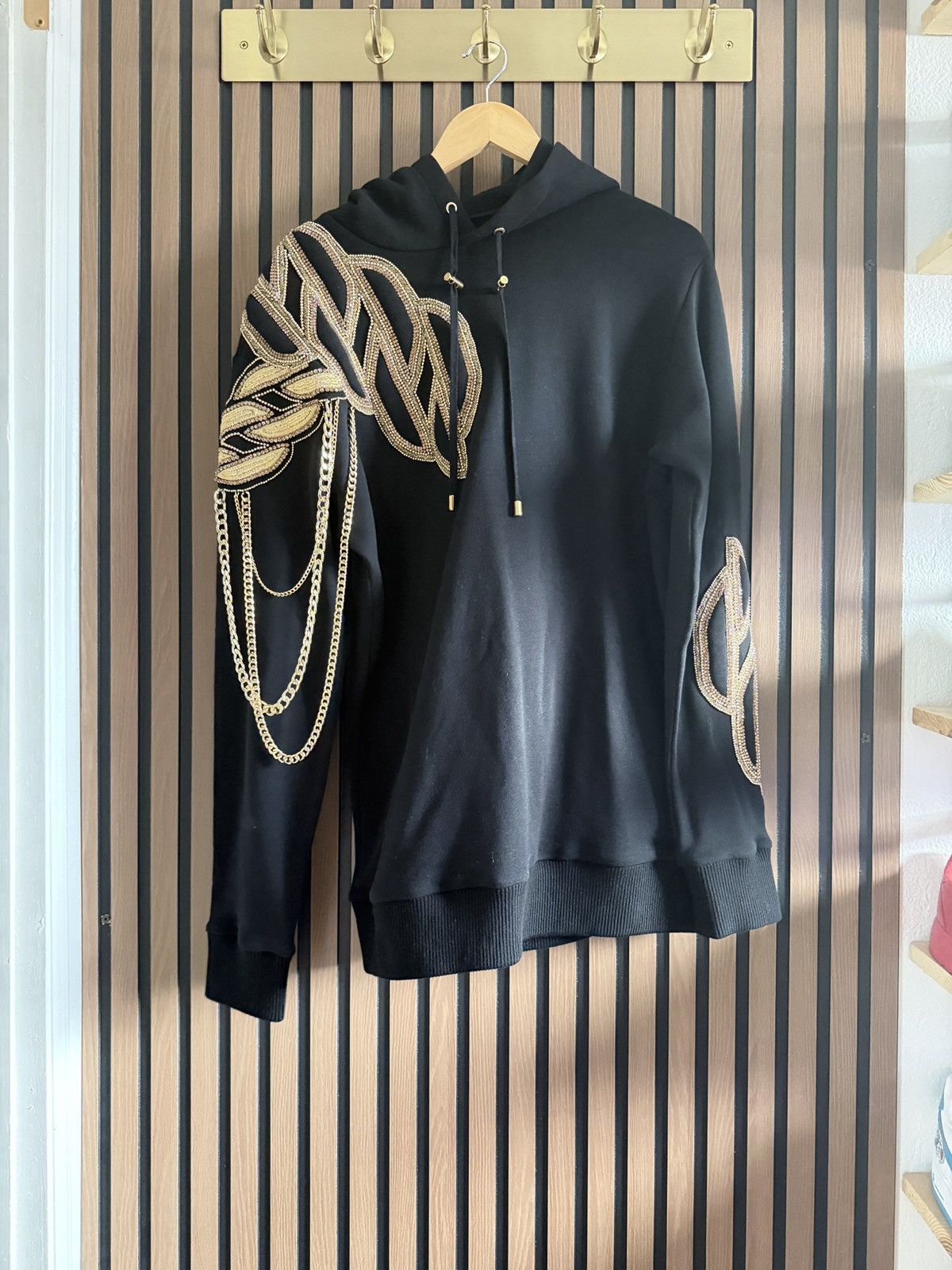 Balmain Balmain Chain Embroidery Sweatshirt Size US S / EU 44-46 / 1 - 2 Thumbnail