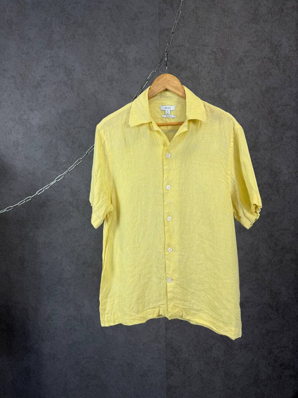 Reiss Reiss designer linen shirt Size US M / EU 48-50 / 2 - 1 Thumbnail