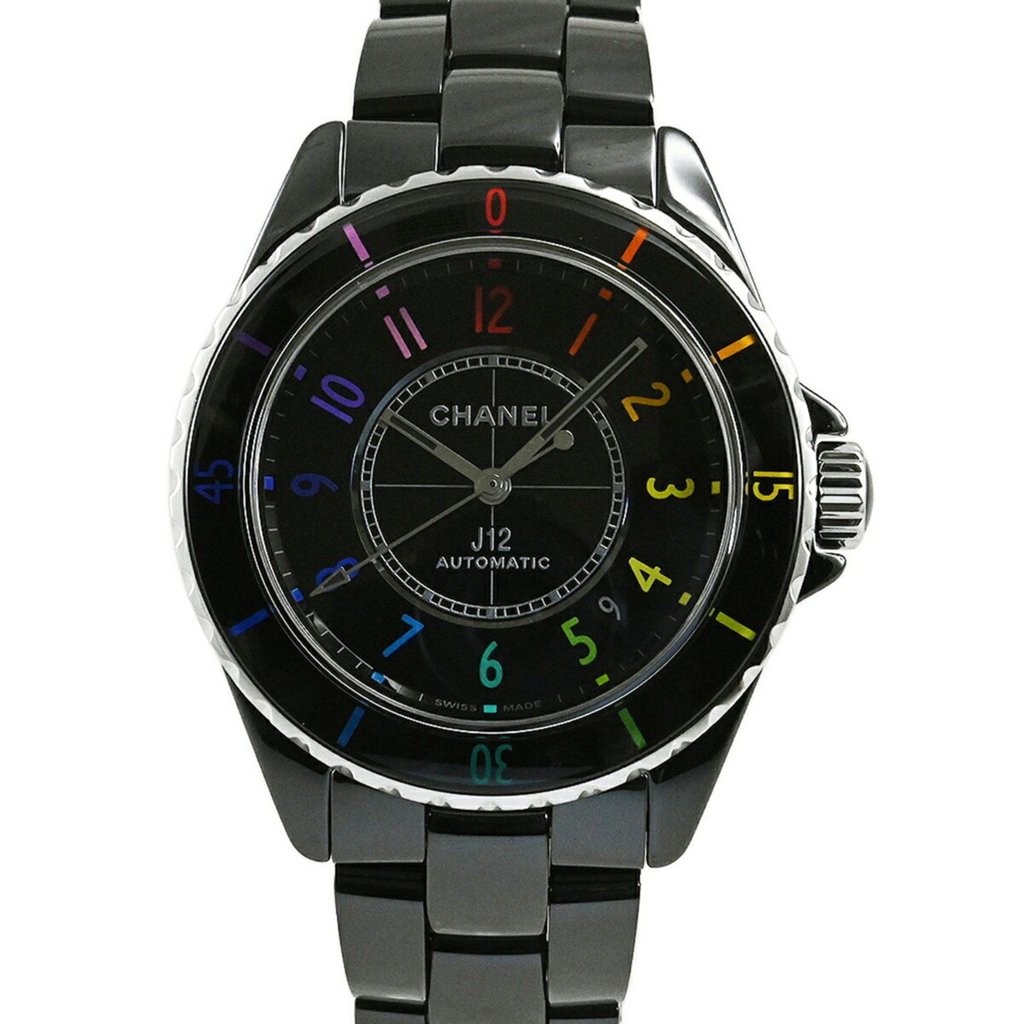 Chanel CHANEL J12 Black Electro Caliber 12.1 38MM Watch World Limited Edition 1255 H7122 Size ONE SIZE - 1 Thumbnail