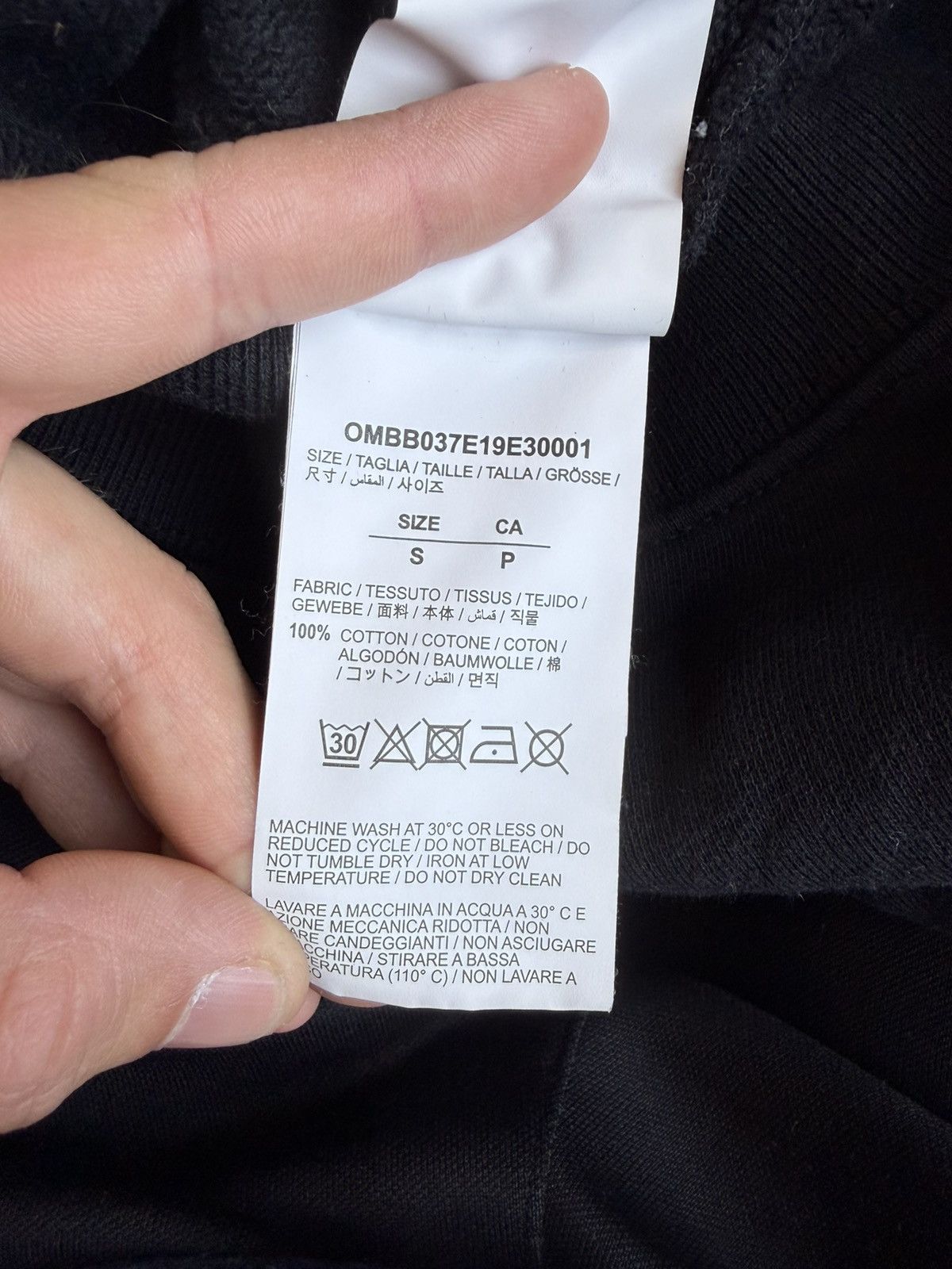 Off-White Off white hoodie backbone arrows hoodie Size US S / EU 44-46 / 1 - 12 Thumbnail