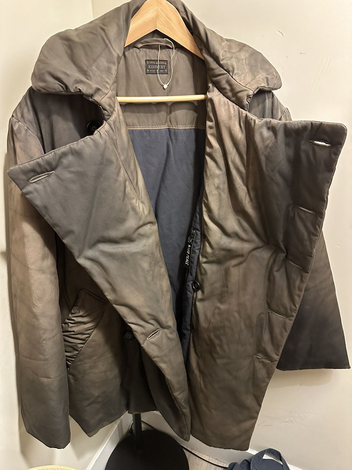 Kapital Kountry Kapital Uneven Dyed Quick Drying Twill P Coat Size US XL / EU 56 / 4 - 5 Thumbnail