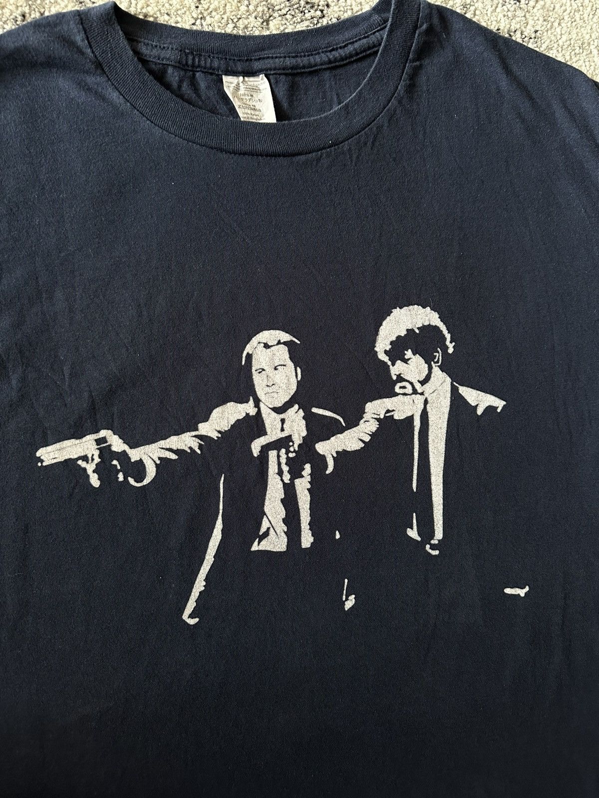 Band Tees Crowd Pulp Fiction Vintage Movie Streetwear Band tees Size US L / EU 52-54 / 3 - 2 Thumbnail