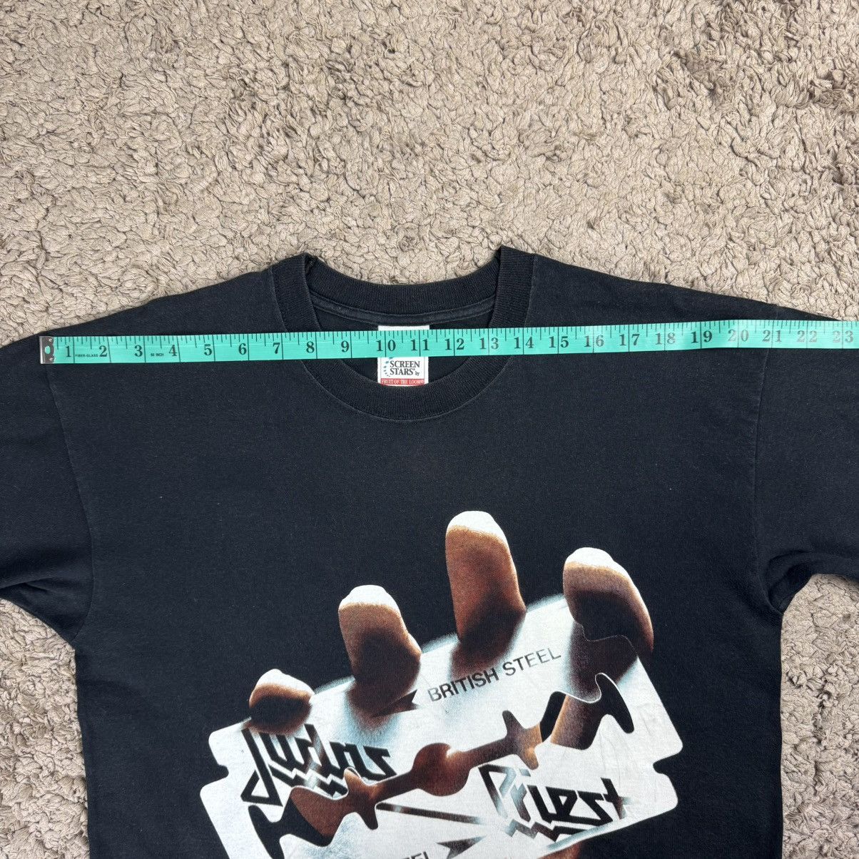 Band Tees Vintage Judas Priest British Steel T-shirt Size US M / EU 48-50 / 2 - 13 Thumbnail