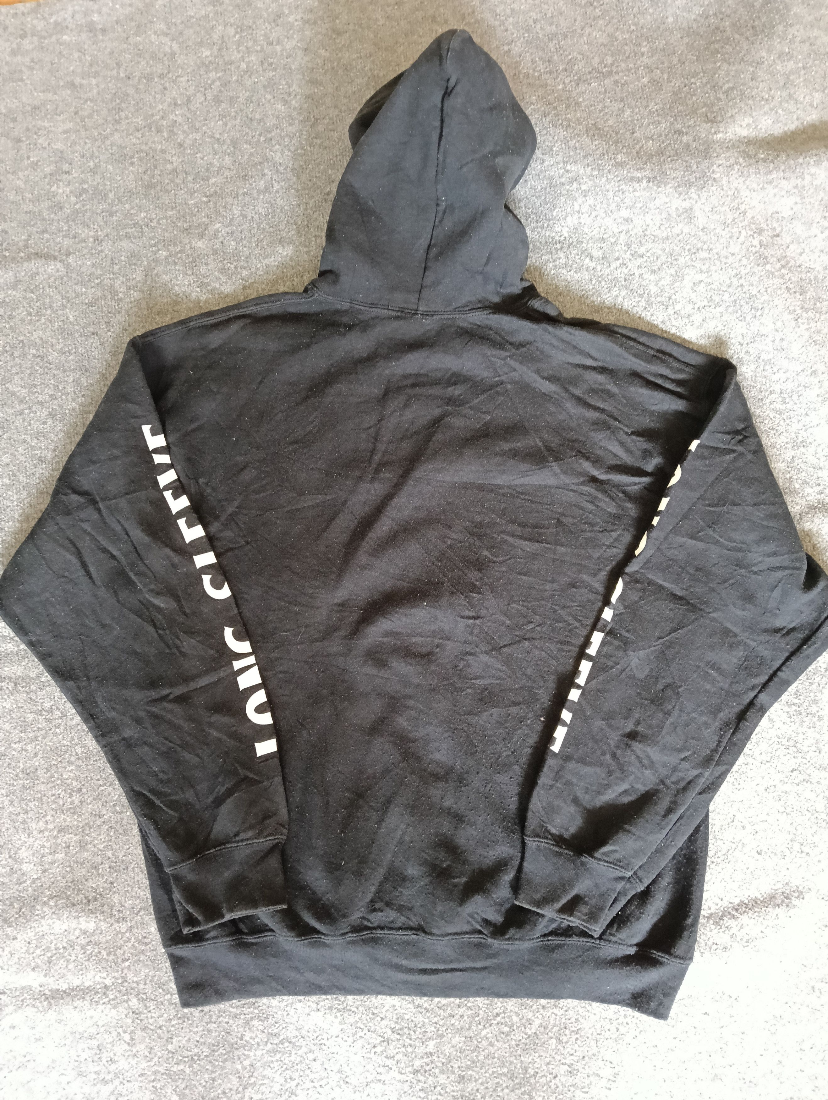 Beams Japan BEAMS Black Pullover Hoodie “Long sleeve” Graphic Print Size US L / EU 52-54 / 3 - 4 Thumbnail
