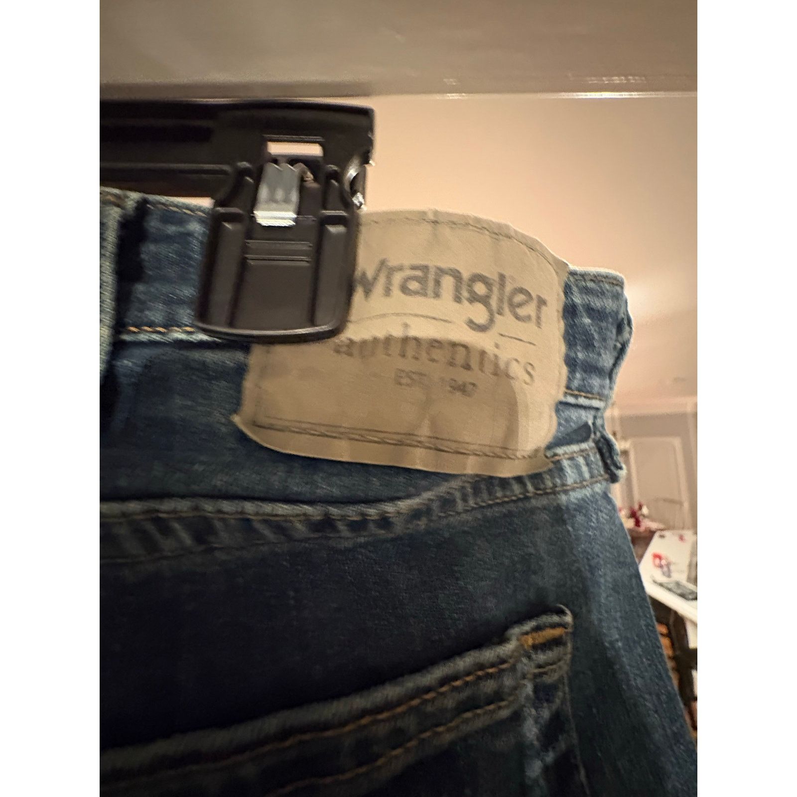 Wrangler Wrangler Authentics Men’s Jeans 34x34 Classic Relaxed Fit Size US 34 / EU 50 - 7 Thumbnail