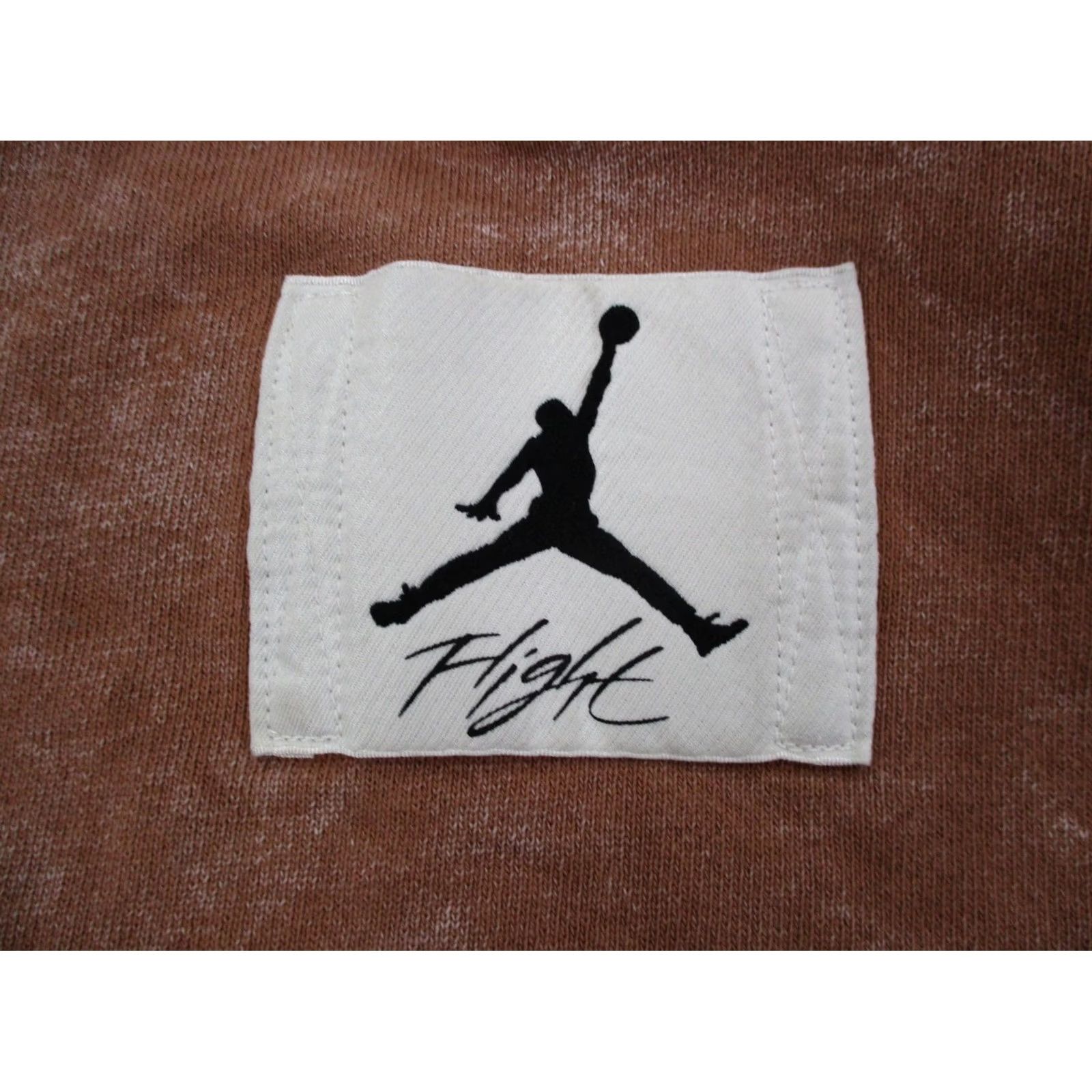 Jordan Brand Nike Jordan Sweatshirt Hoodie Mens XL Orange Jumpman Logo Pullover Casual Active Knit Thermal Pockets Hooded Sports Shirt Size US XL / EU 56 / 4 - 6 Thumbnail