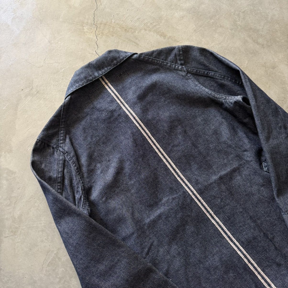 Evisu Evisu Yamane Japan Raw Denim Selvedge Chore Jacket Size US L / EU 52-54 / 3 - 7 Thumbnail