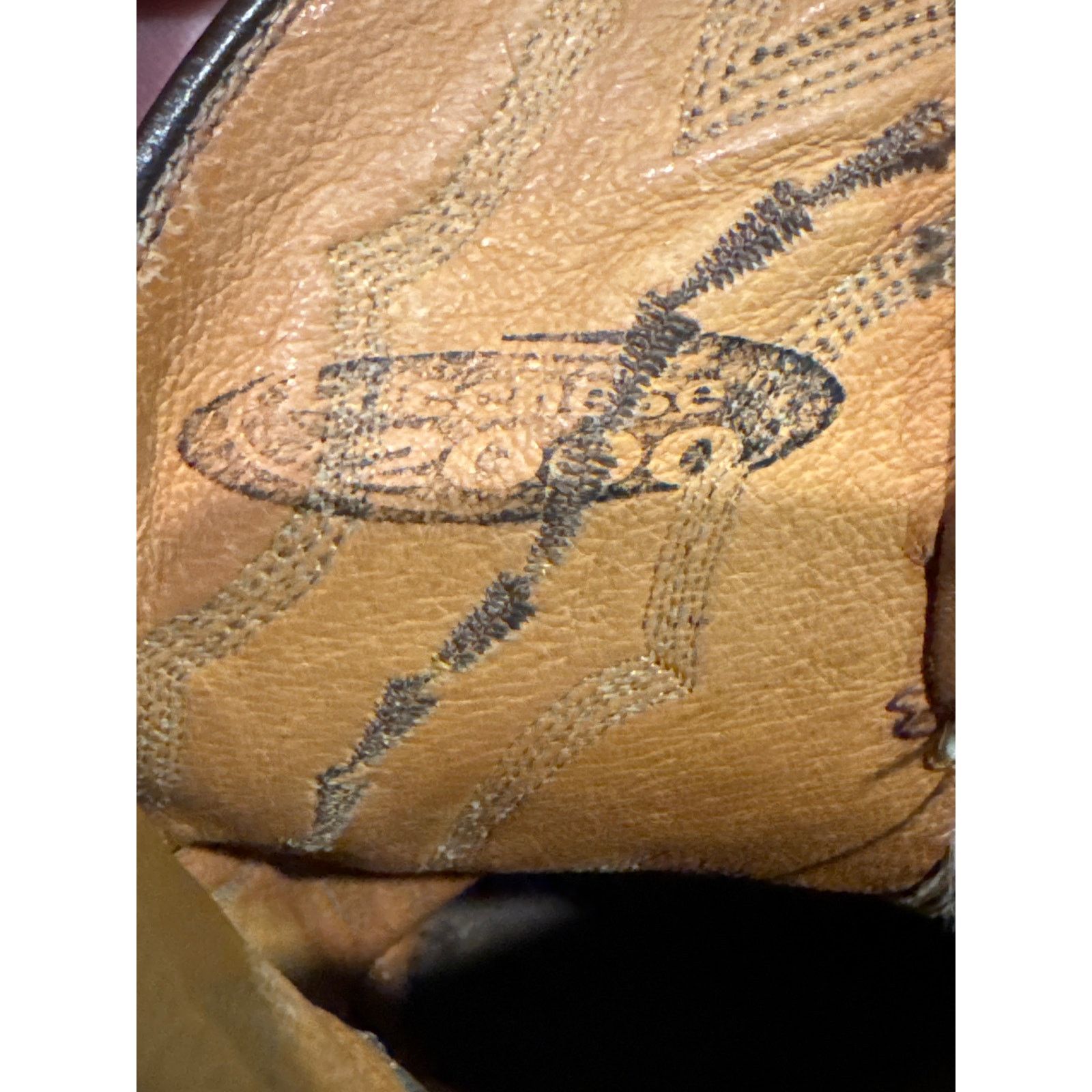 Lucchese Lucchese 2000 Harrison Brown Cowhide Leather Cowboy Boots 9D Size US 9 / EU 42 - 11 Thumbnail