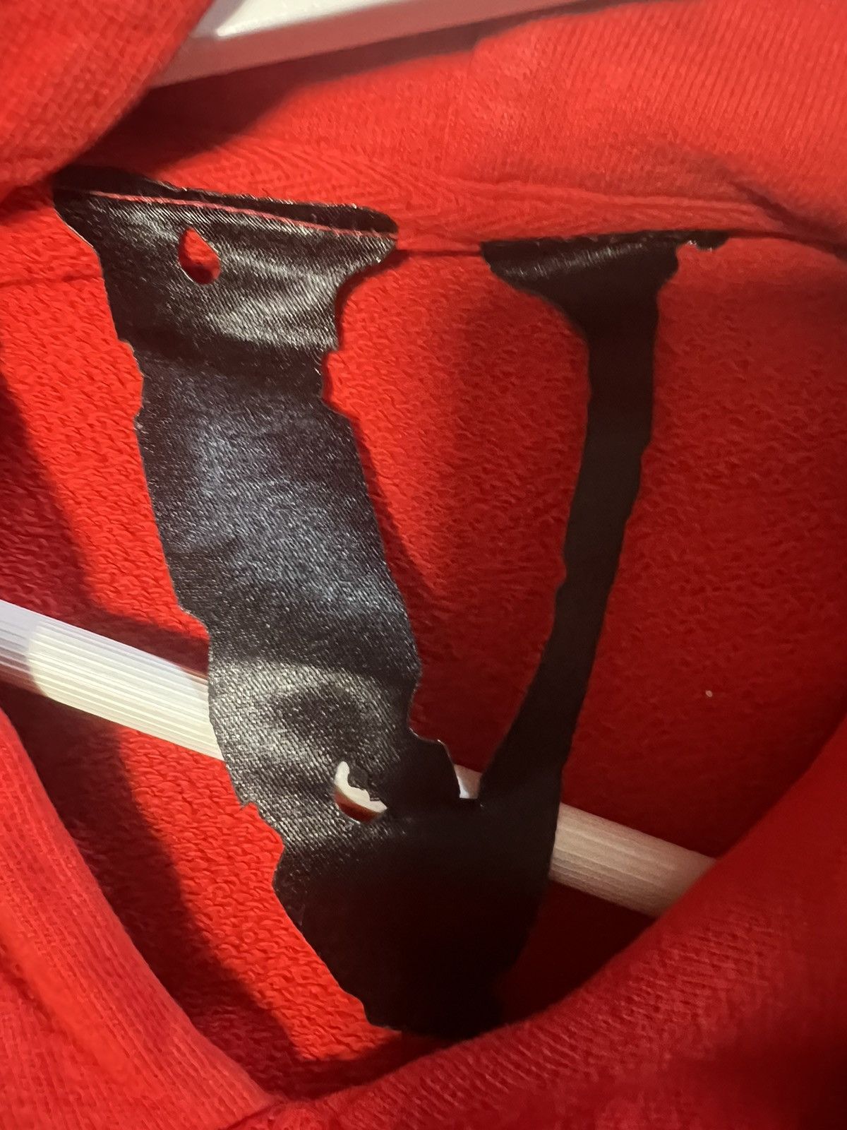 Vlone *Playboi Carti Red ATL Staple Hoodie Size US XXL / EU 58 / 5 - 11 Thumbnail
