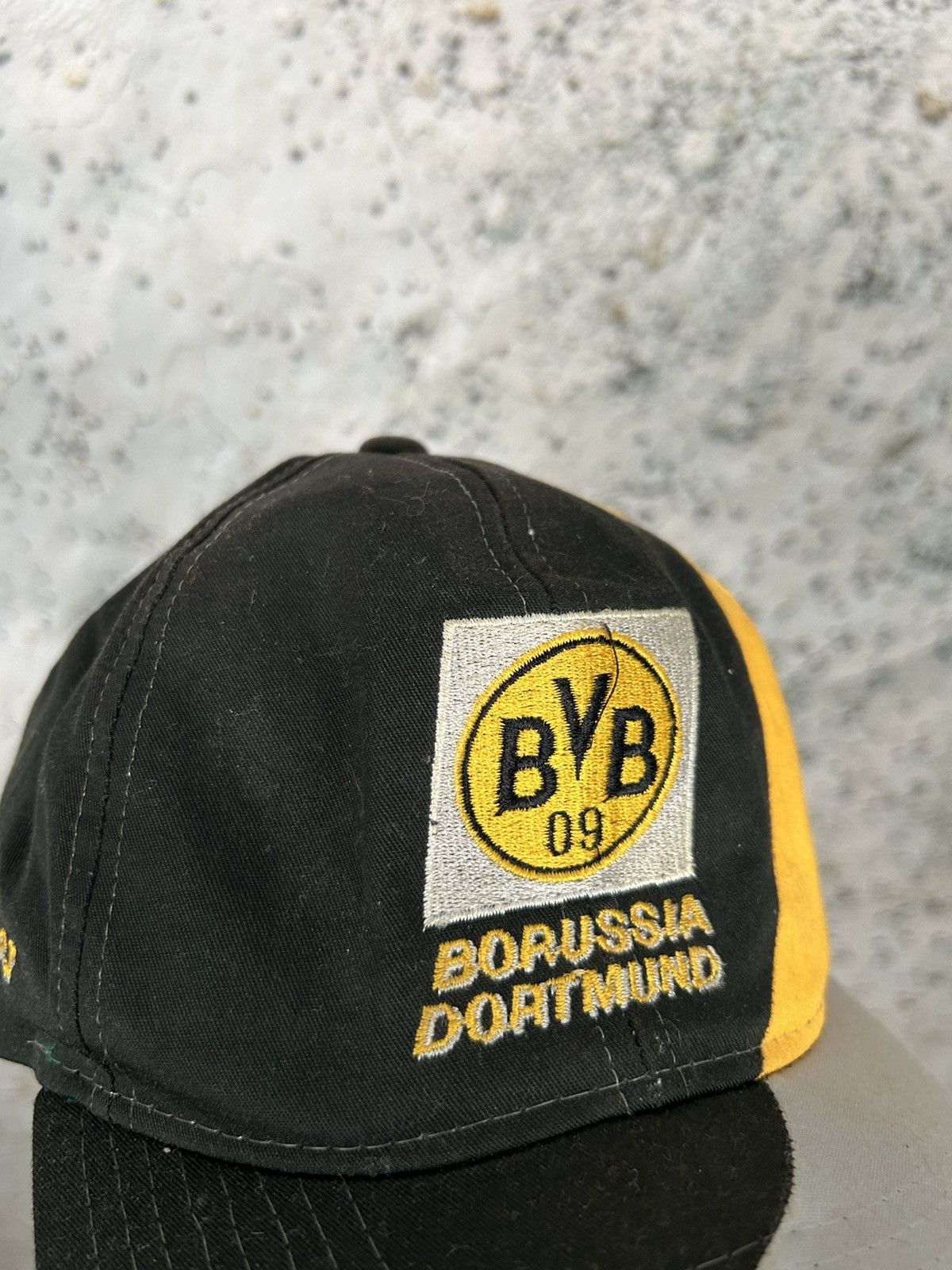Vintage Vintage Borussia Dortmund Soccer Hat Football 90s Rare Size ONE SIZE - 3 Thumbnail