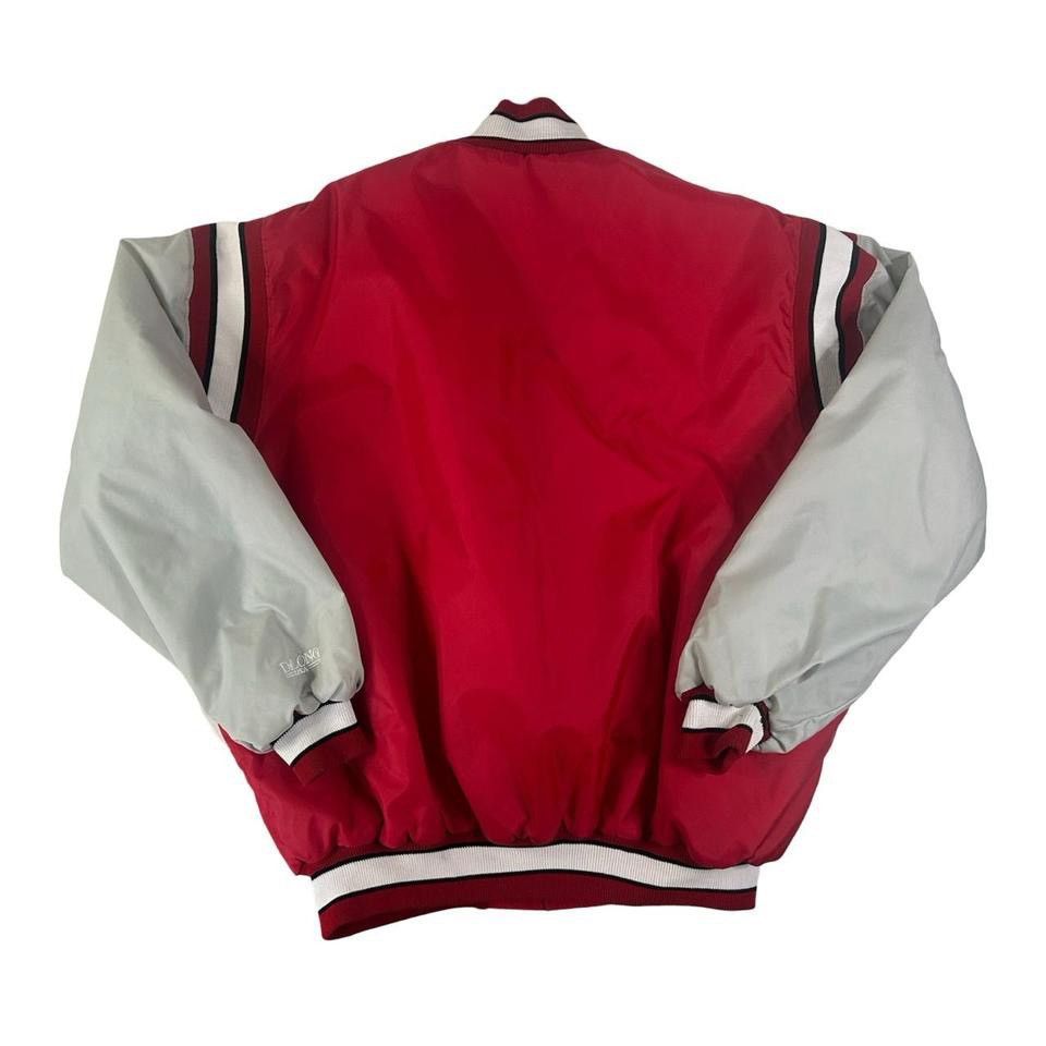 Delong × Vintage 90’s Vintage Central Bomber Jacket Size US XL / EU 56 / 4 - 2 Thumbnail
