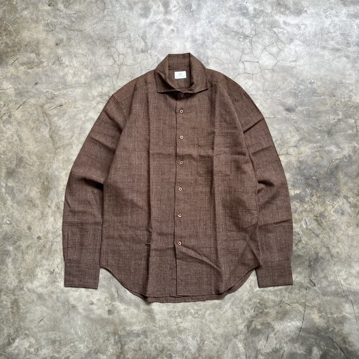 Beams Plus Beams Heart Japanese Keaton Collar Longsleeve Shirt Size US M / EU 48-50 / 2 - 1 Thumbnail