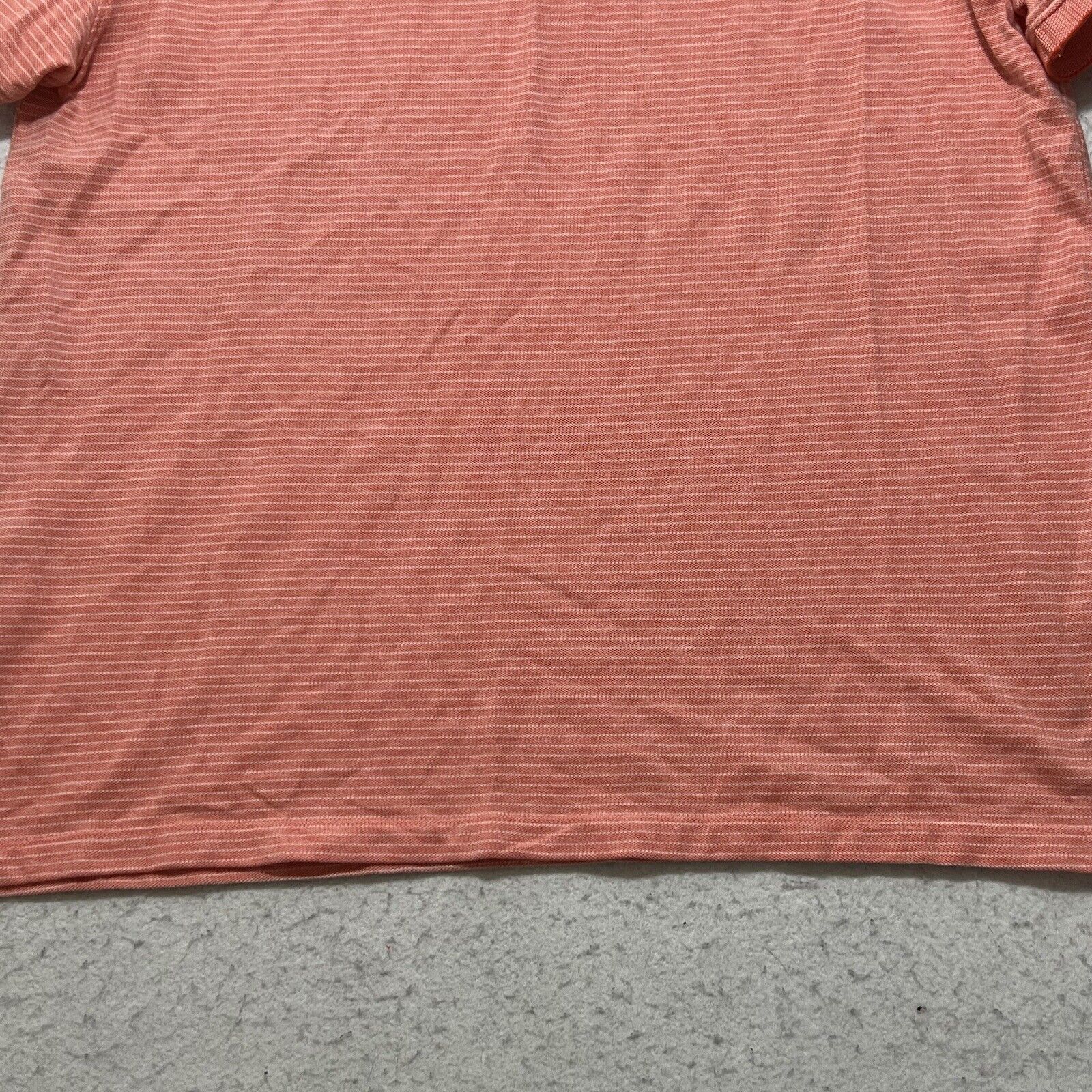 Calvin Klein Calvin Klein Large Polo Light Pink Striped Collared Shirt Size US L / EU 52-54 / 3 - 11 Thumbnail