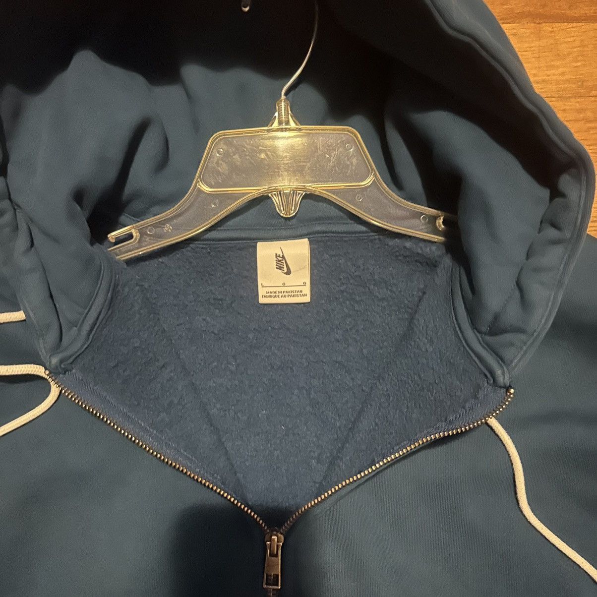 Nike Nike Solo Swoosh Vintage Hoodie Size US M / EU 48-50 / 2 - 2 Thumbnail