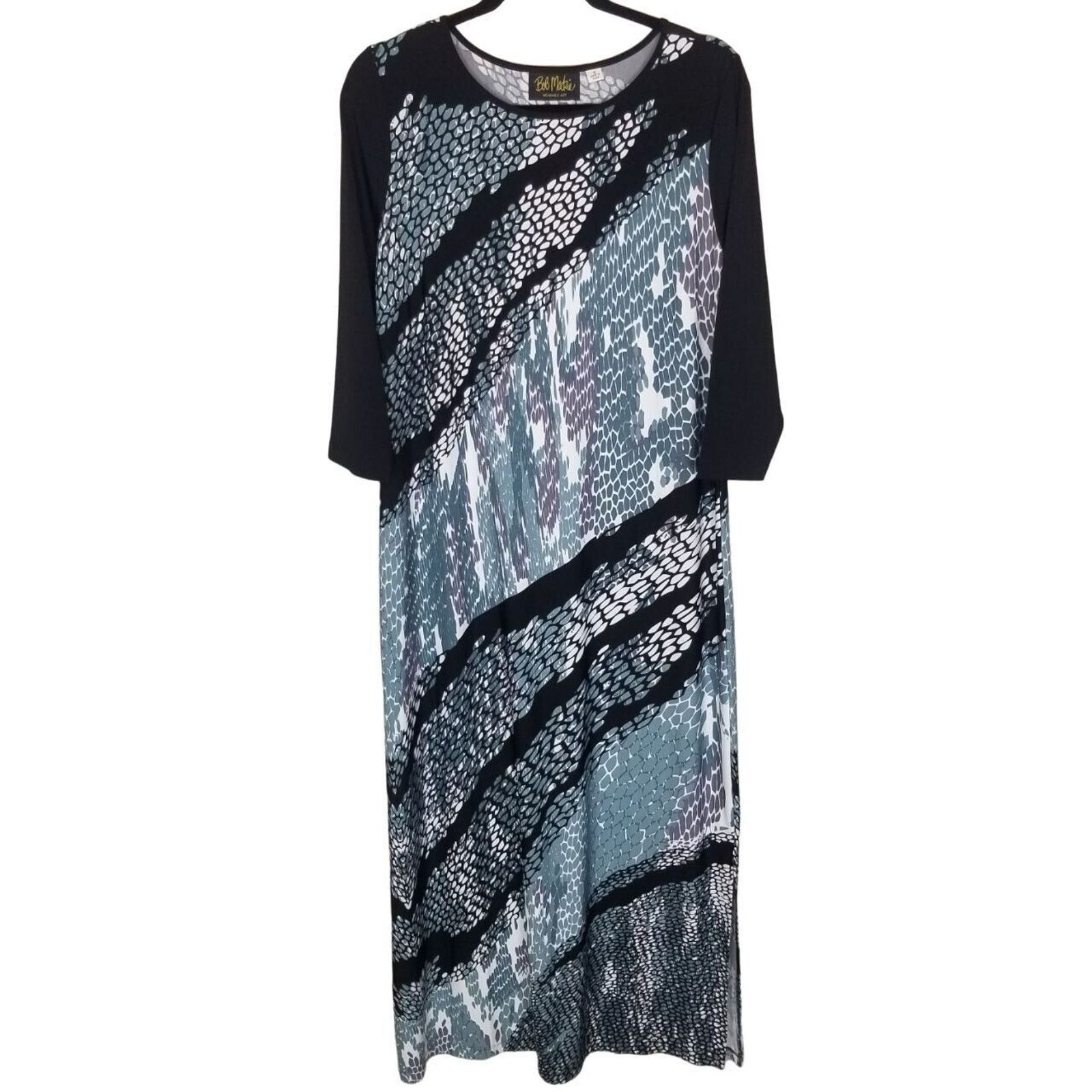 Bob Mackie Bob Mackie Wearable Art Animal Print Maxi Dress S Mob Wife Size S / US 4 / IT 40 - 1 Thumbnail