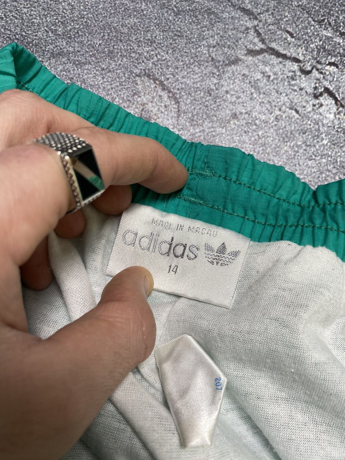 Adidas × Vintage Adidas pants vintage 90s nylon Size US 32 / EU 48 - 7 Thumbnail