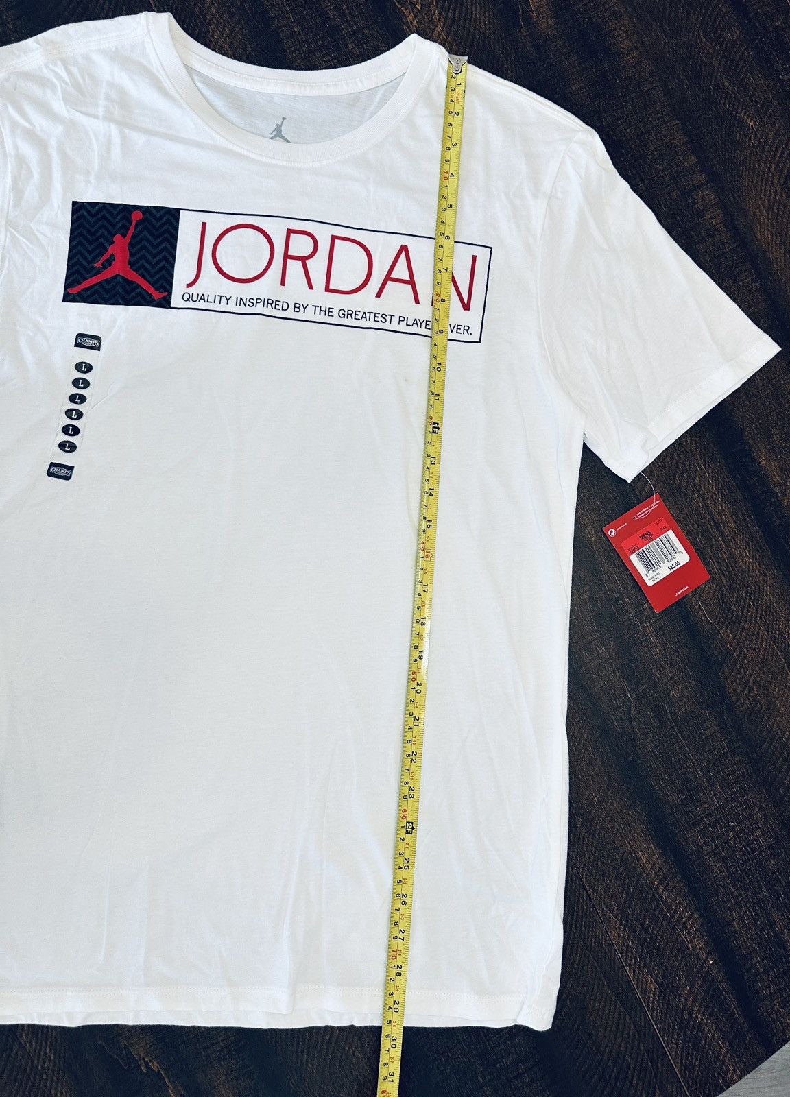 Nike NWT Nike Jordan The Greatest Player Ever T Shirt-Large Size US L / EU 52-54 / 3 - 4 Thumbnail
