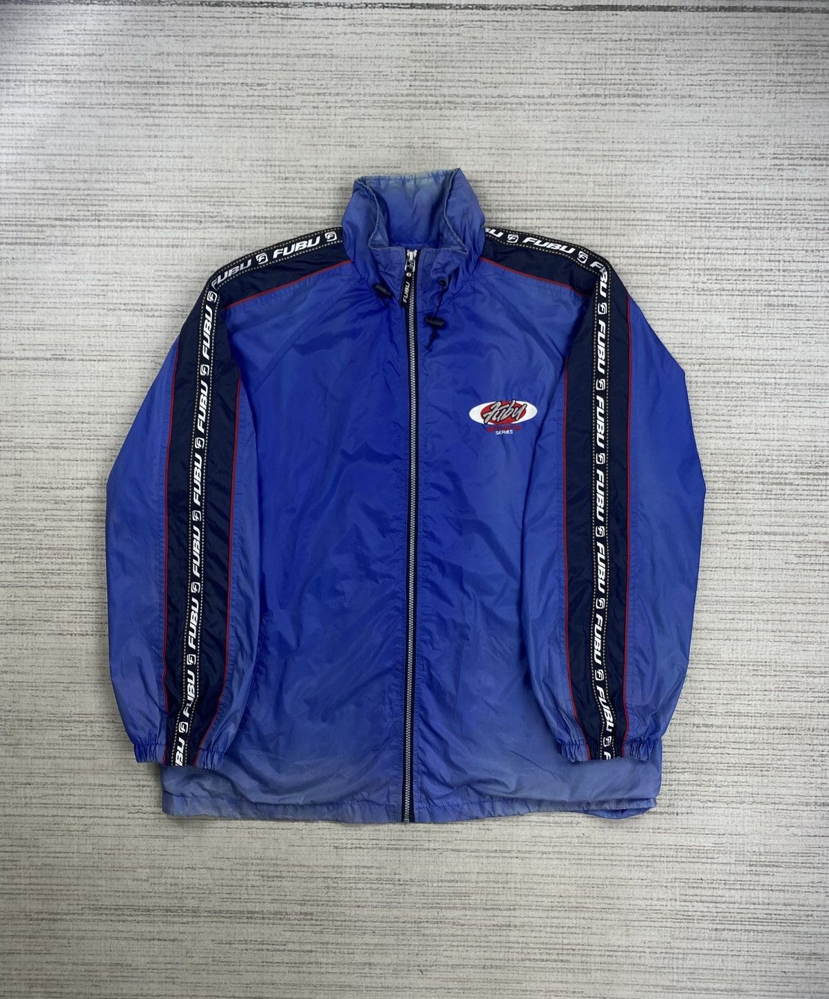 Fubu Vintage Fubu Sports Series Big Logo Zipper Jacket Size US XL / EU 56 / 4 - 2 Thumbnail