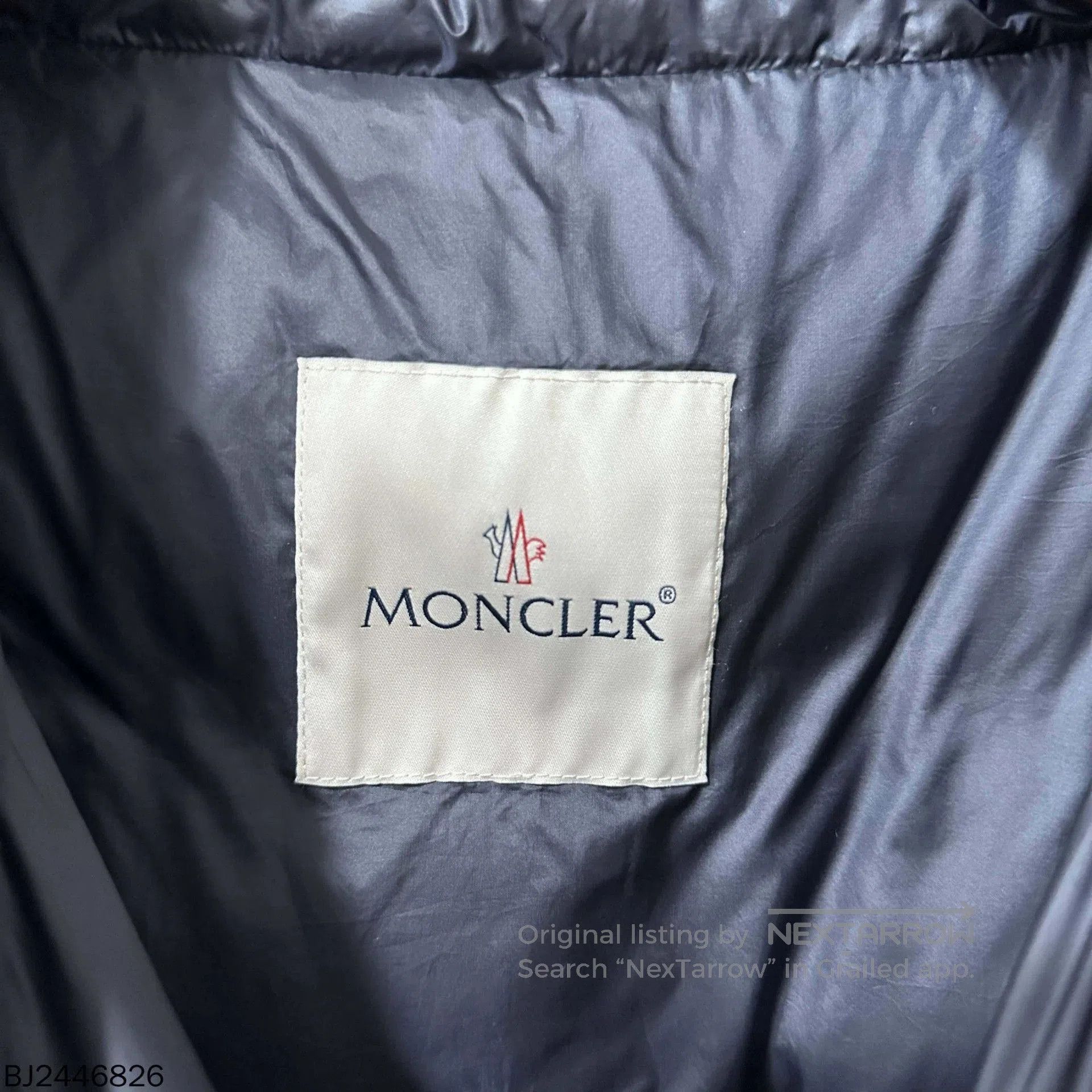 Moncler black mid-length down jacket by Moncler. Size US XXS / EU 40 - 5 Thumbnail