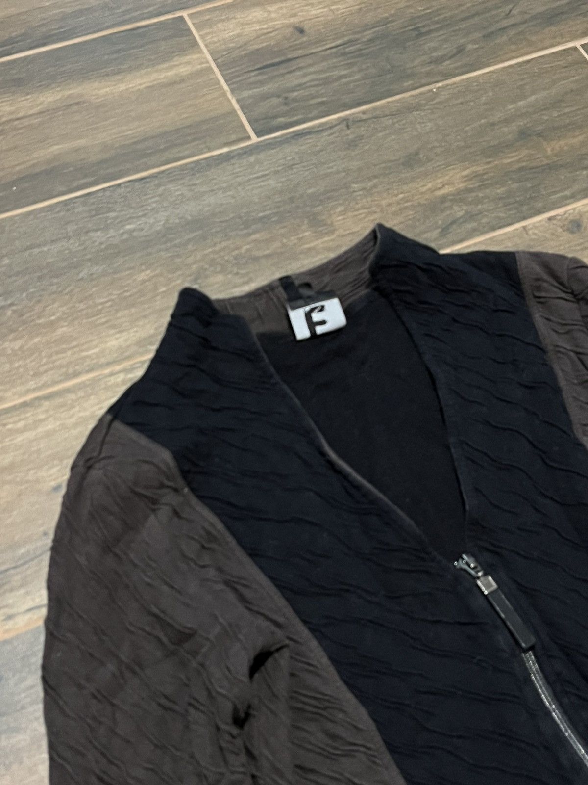 Japanese Brand Y2K rickowens type top sweatshirt zip Size M / US 6-8 / IT 42-44 - 2 Thumbnail