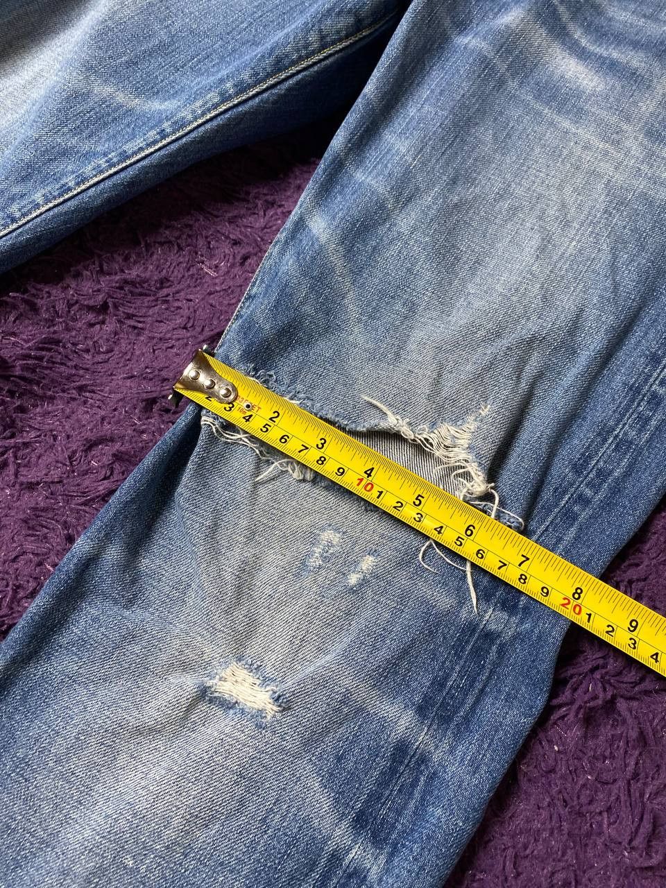 G-Star G-Star Raw distressed Jeans 3301 Y2K logo vintage streetwear Size US 32 / EU 48 - 12 Thumbnail