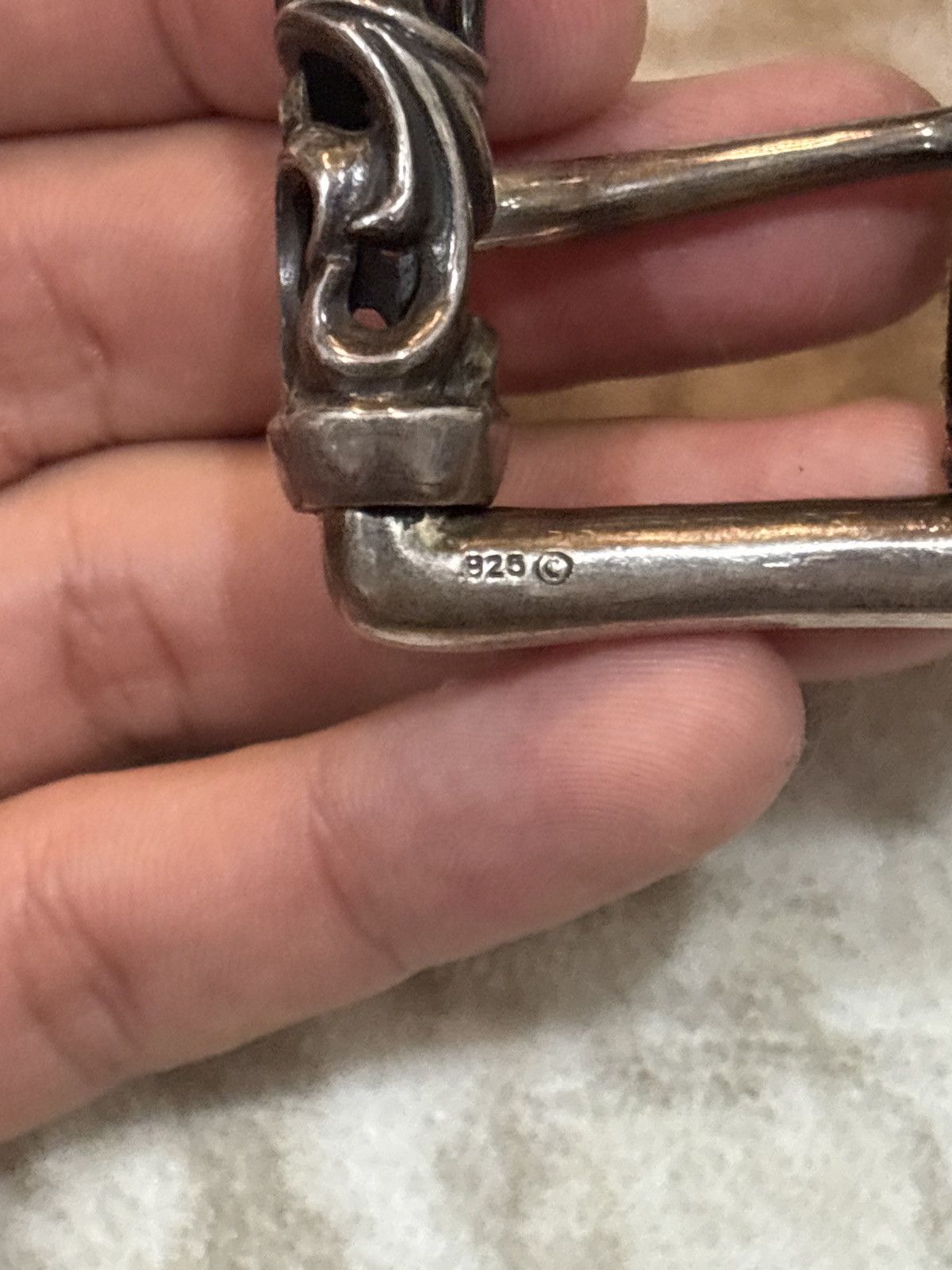 Chrome Hearts Chrome Hearts Cheetah Roller belt Size 34 - 12 Thumbnail