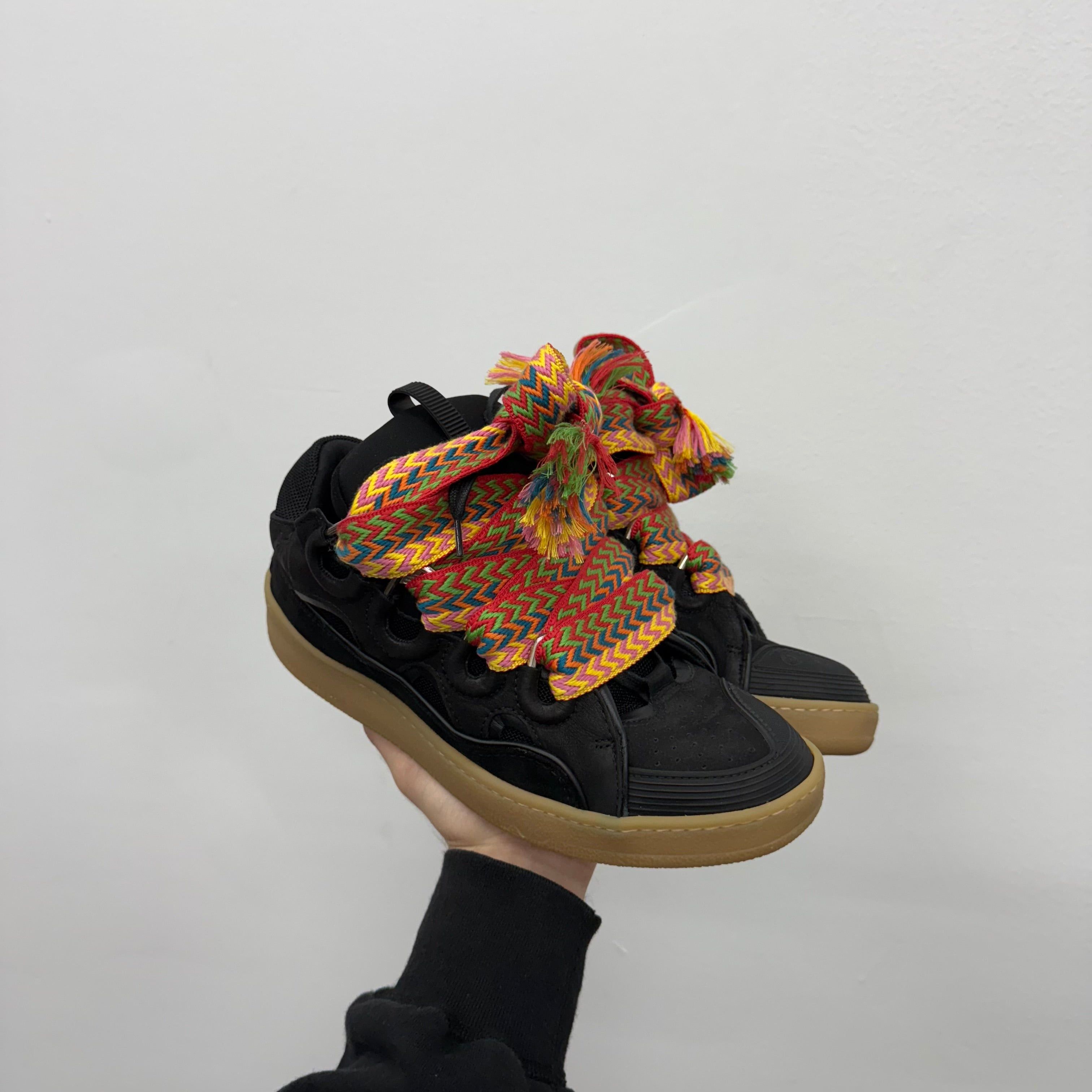 Lanvin Lanvin Curb Sneakers Black - Size 42 (US 9) Size US 9 / EU 42 - 1 Thumbnail