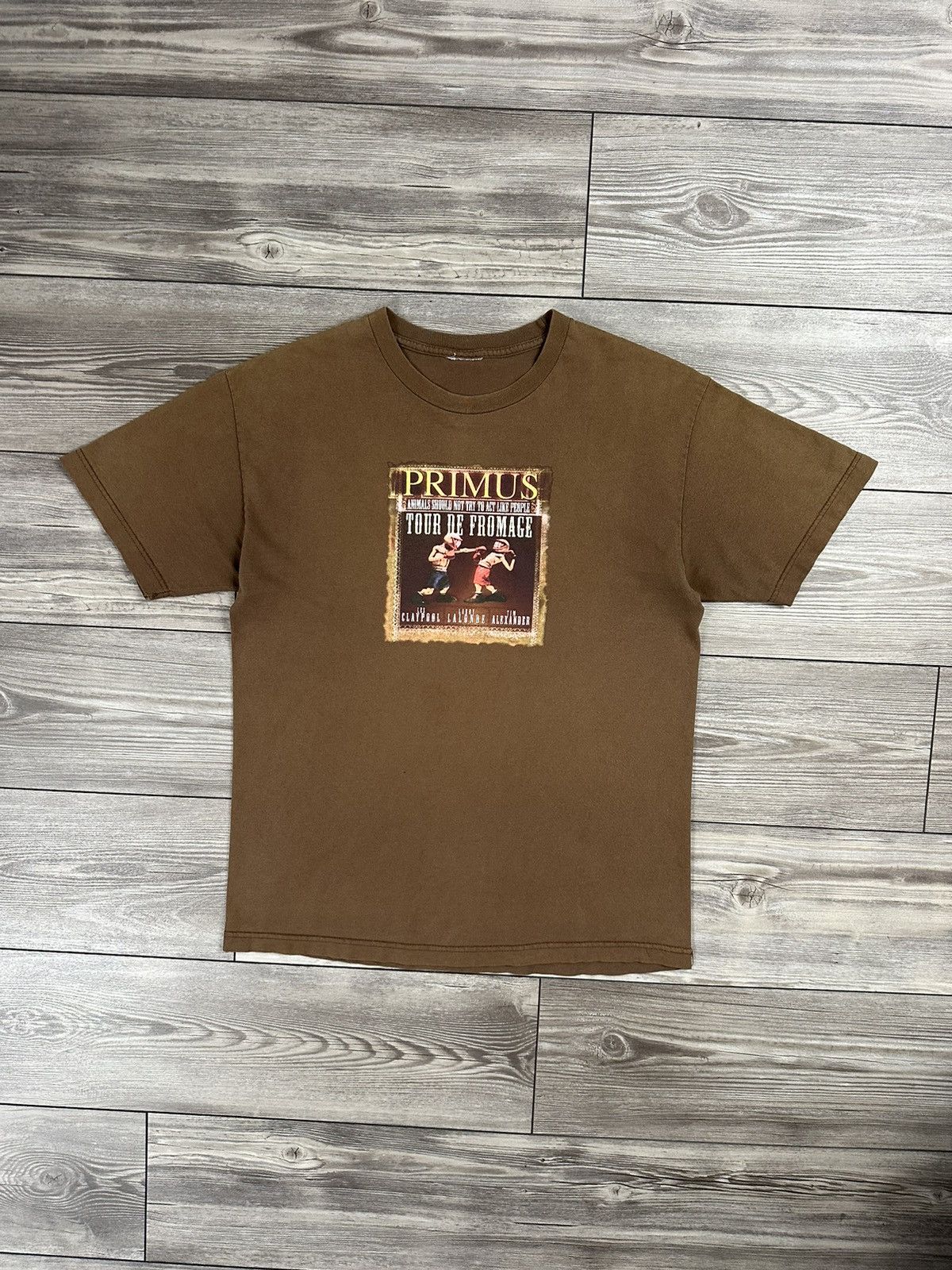 Band Tees Y2K Primus Tour De Fromage T Shirt Size US L / EU 52-54 / 3 - 1 Thumbnail